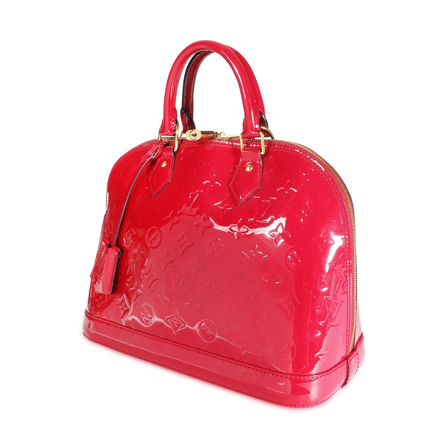 Louis Vuitton Louis Vuitton Rose Indien Monogram Vernis Alma PM