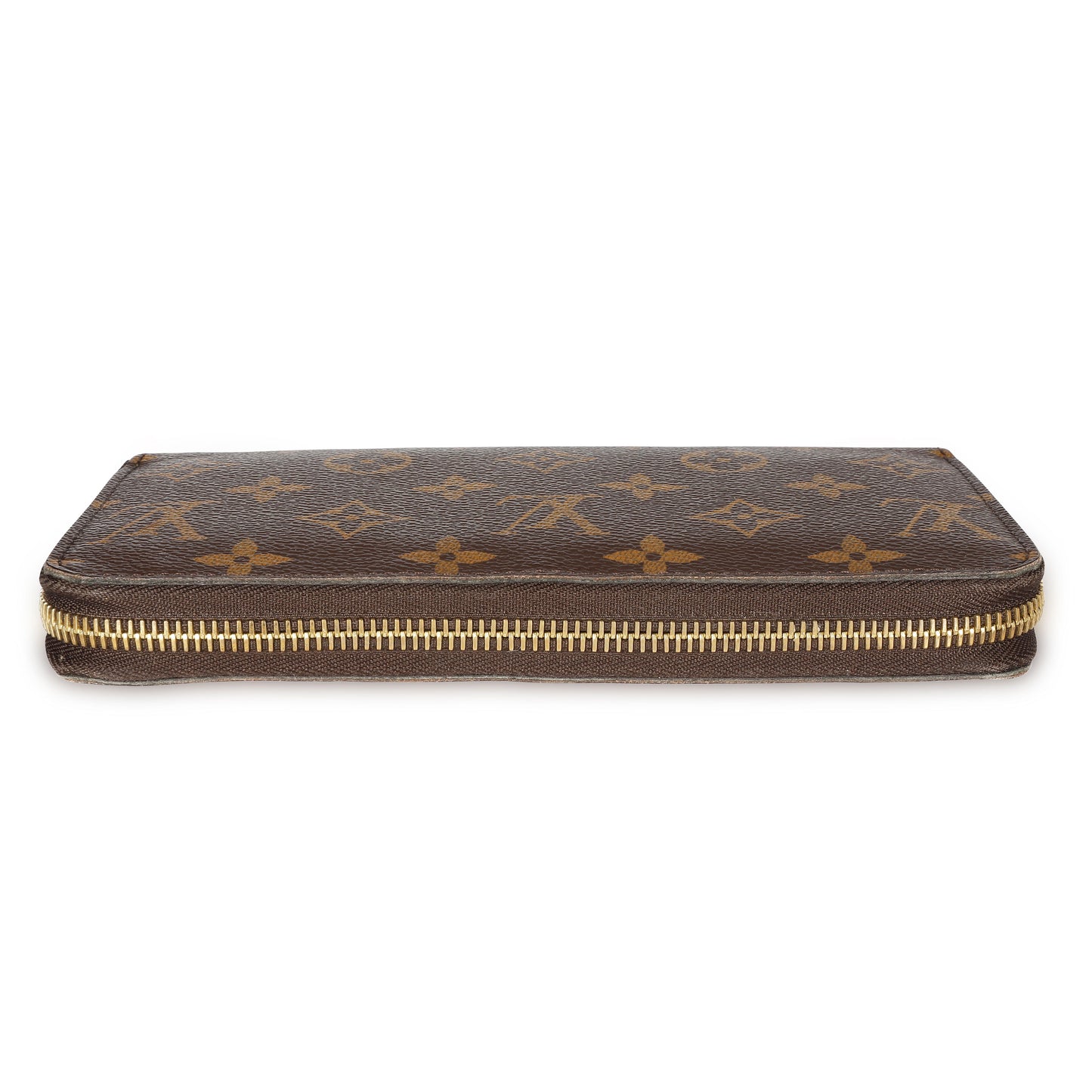 Louis Vuitton Louis Vuitton Brown Monogram Canvas Zippy Wallet