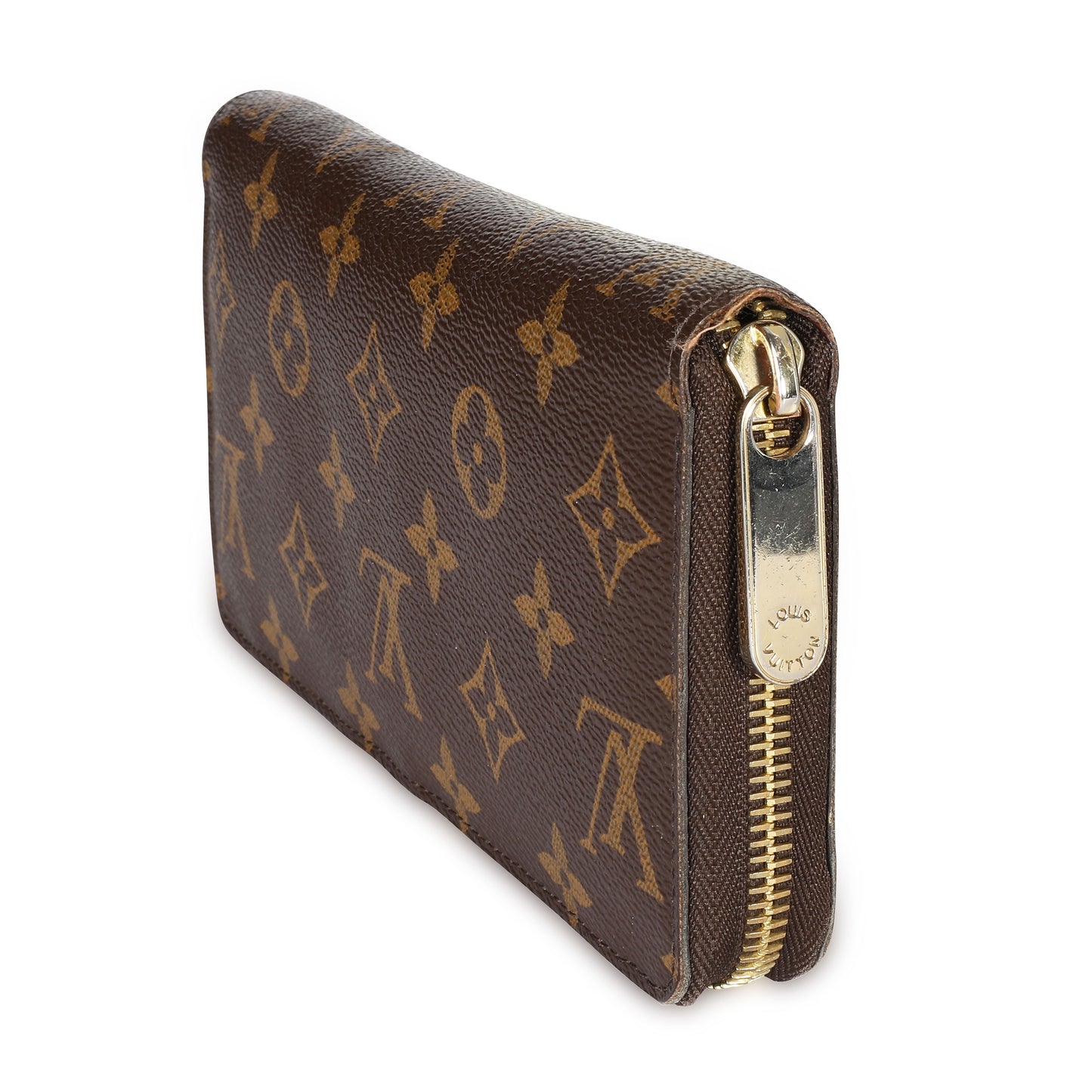 Louis Vuitton Louis Vuitton Brown Monogram Canvas Zippy Wallet
