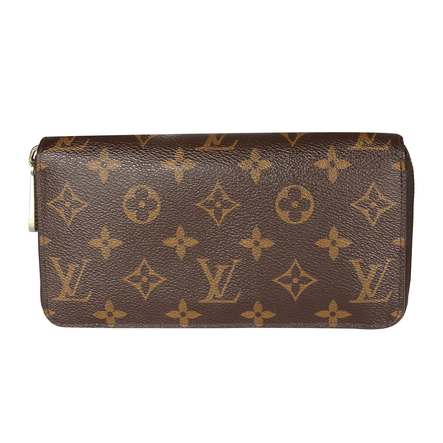 Louis Vuitton Louis Vuitton Brown Monogram Canvas Zippy Wallet