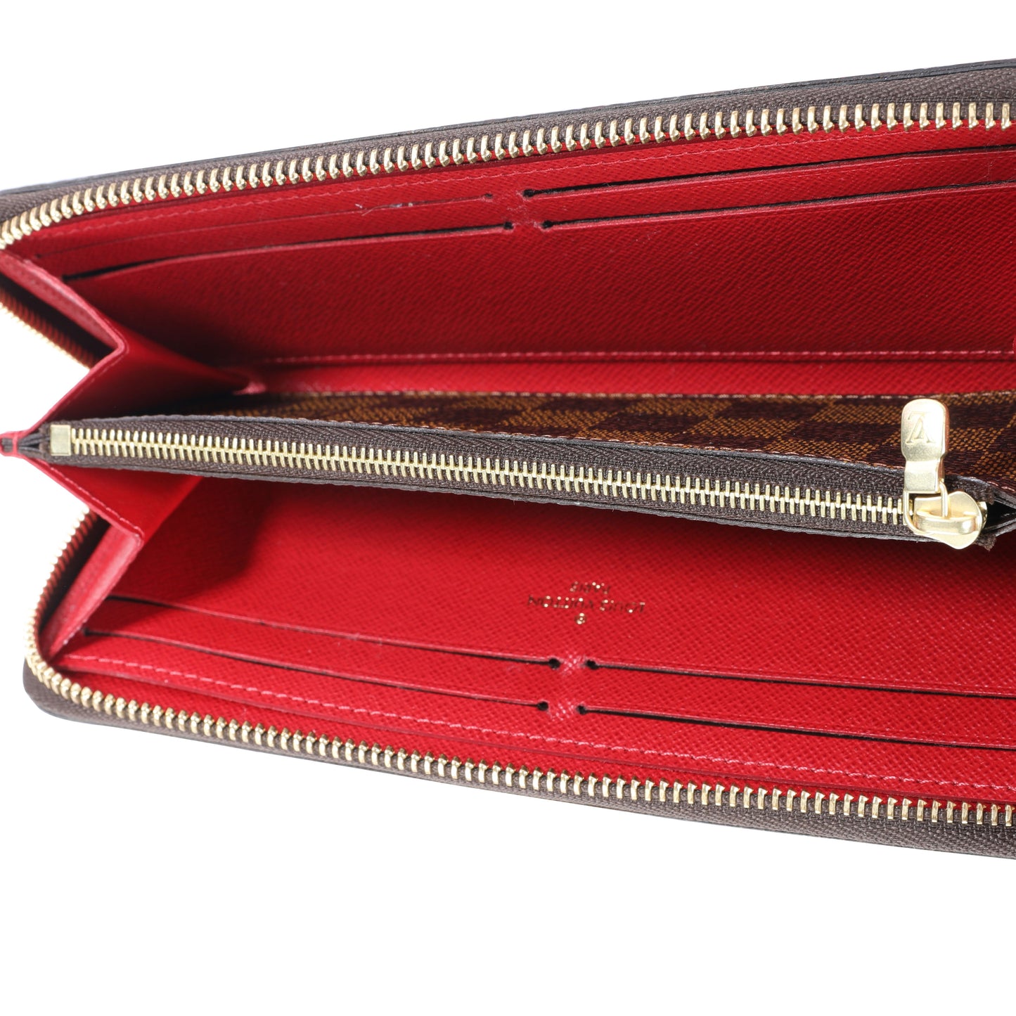 Louis Vuitton Louis Vuitton Damier Ebene & Cherry Clémence Wallet