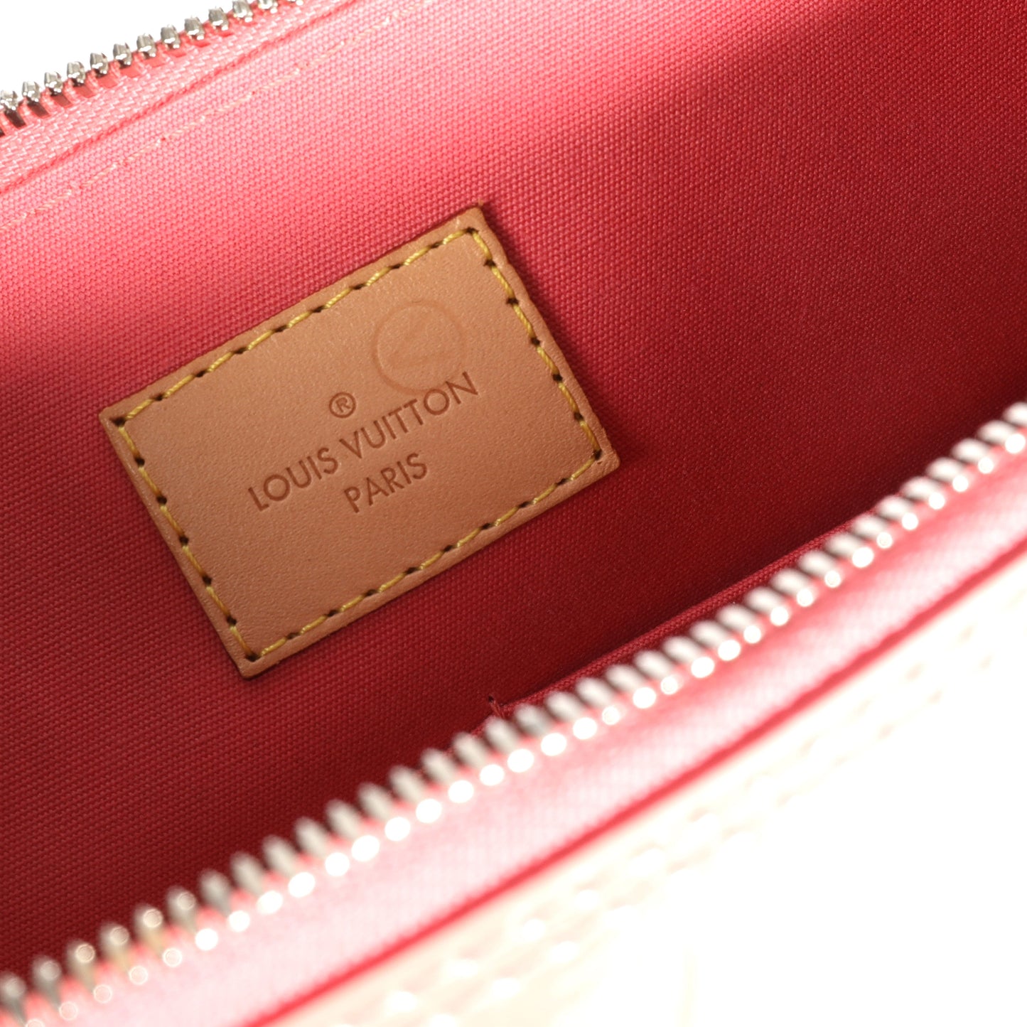 Louis Vuitton Louis Vuitton Rose Litchi Monogram Vernis Alma PM