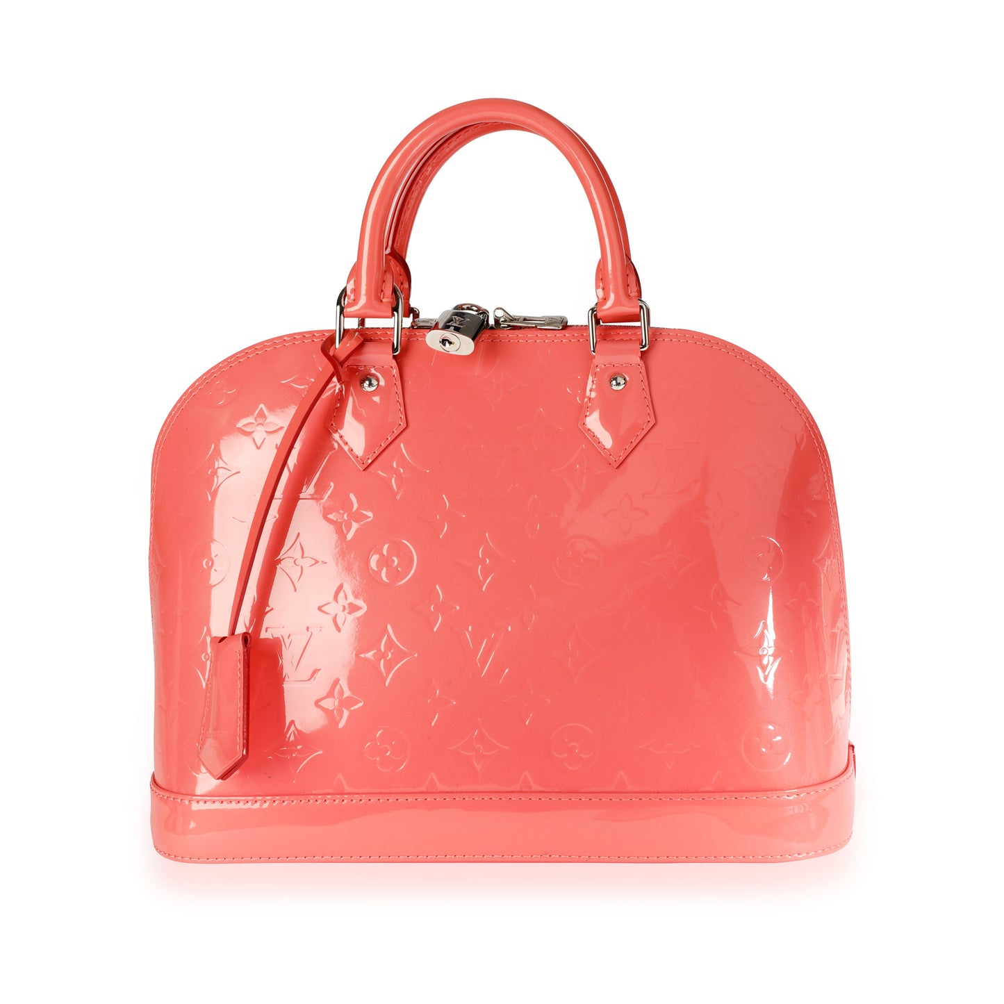 Louis Vuitton Louis Vuitton Rose Litchi Monogram Vernis Alma PM