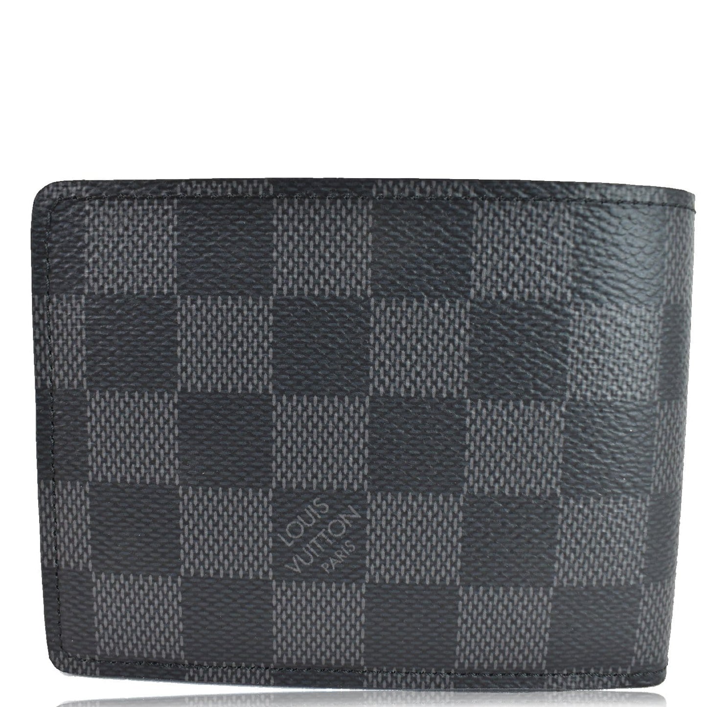 LOUIS VUITTON Damier Graphite Canvas Multiple Wallet Black - 15% OFF