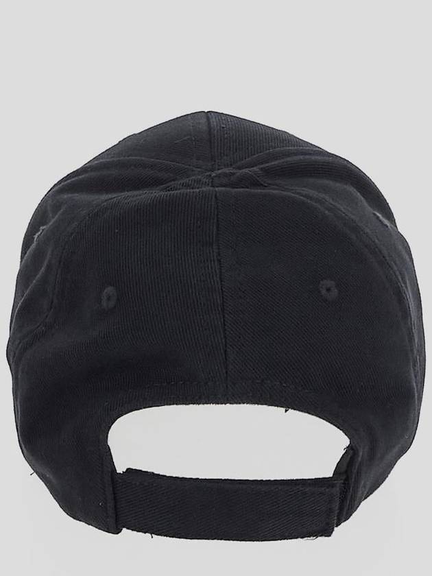 Luxury Balenciaga Trending 2025 Political Stencil Ball Cap Black