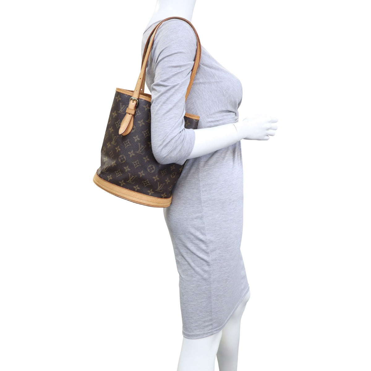 Louis Vuitton Petite Bucket Bag Monogram