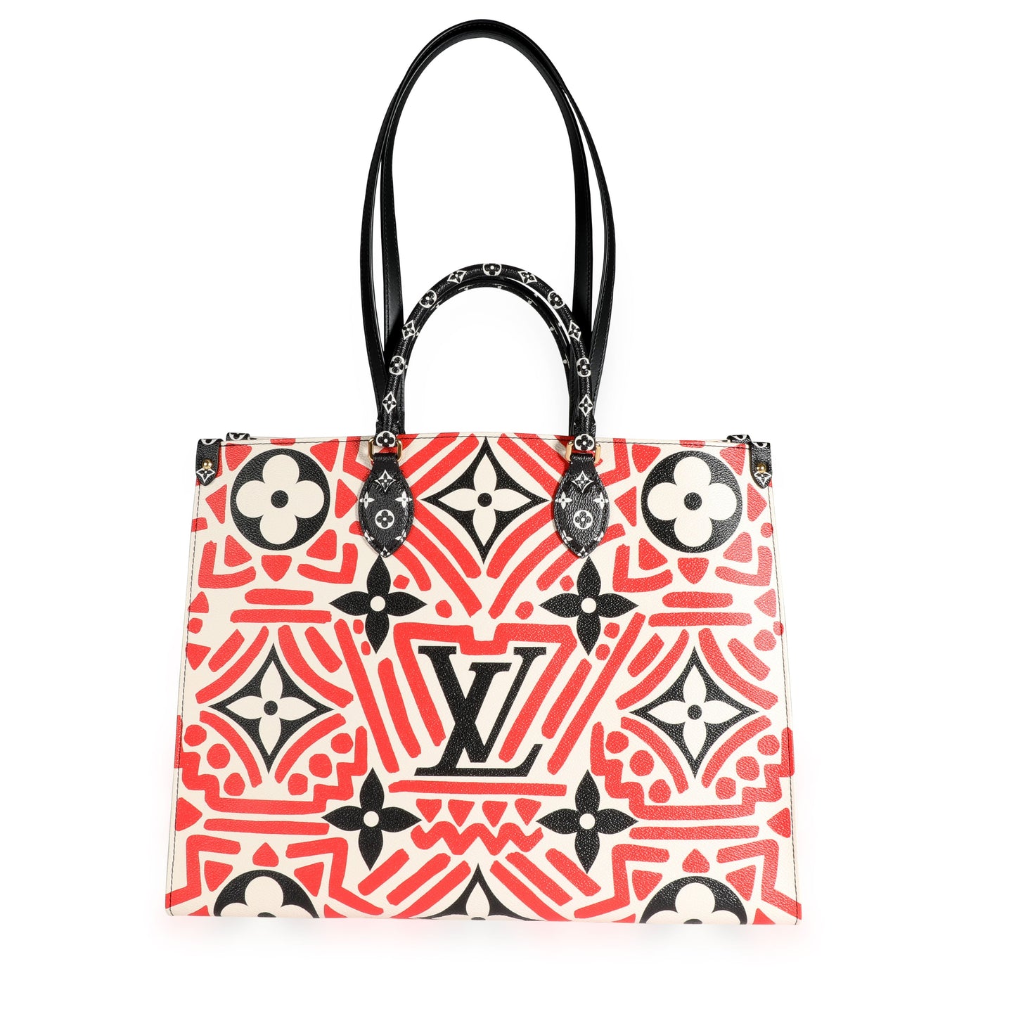 Louis Vuitton Louis Vuitton Cream & Red Monogram Giant LV Crafty Onthego GM