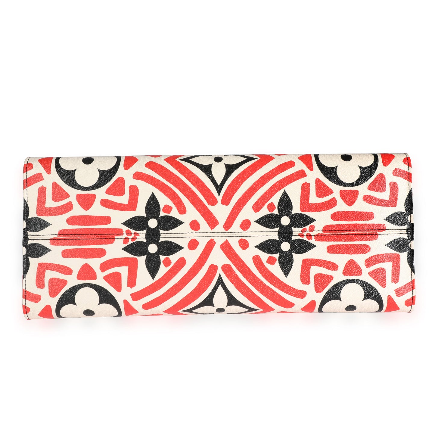 Louis Vuitton Louis Vuitton Cream & Red Monogram Giant LV Crafty Onthego GM