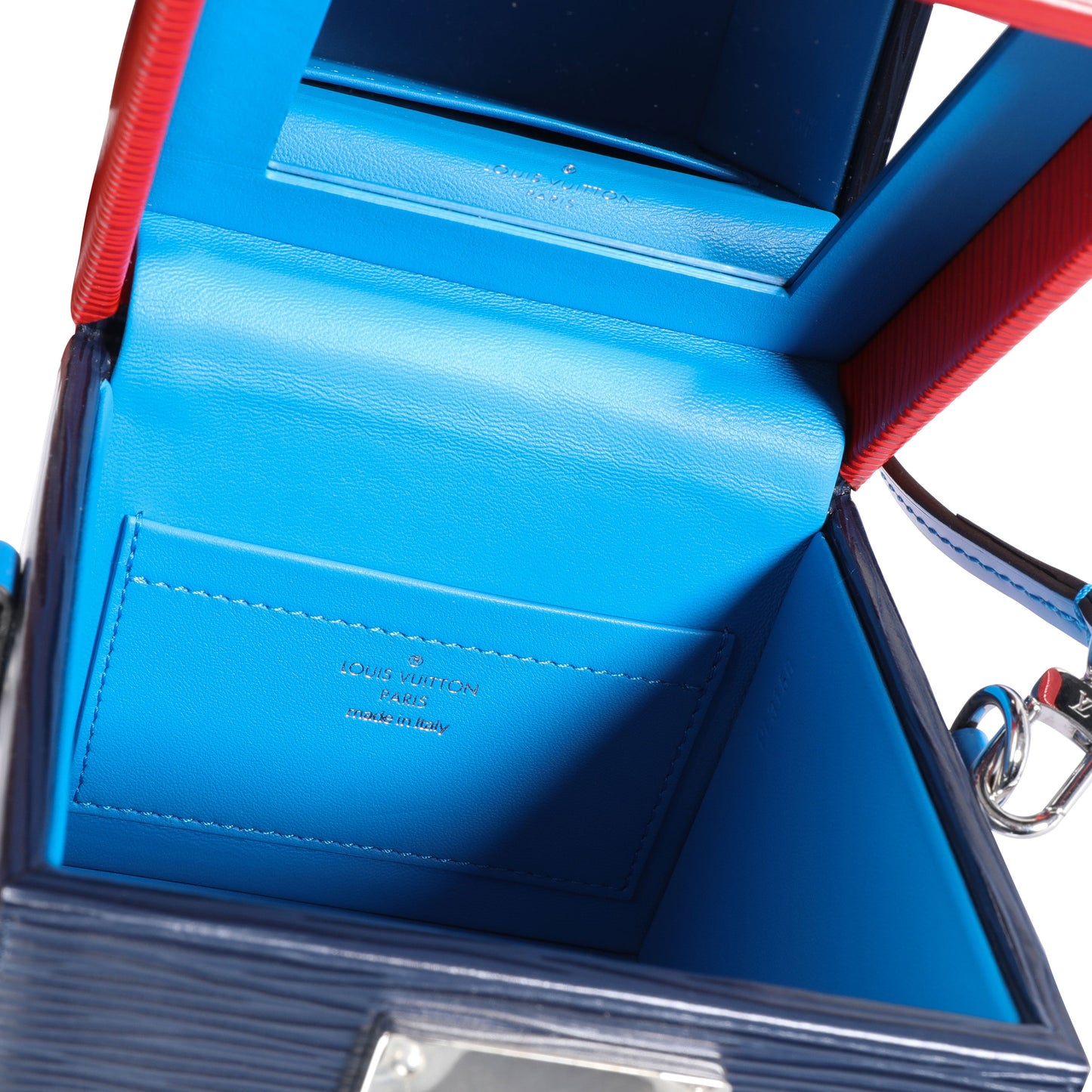 Louis Vuitton Indigo & Coquelicot Epi Bleecker Box