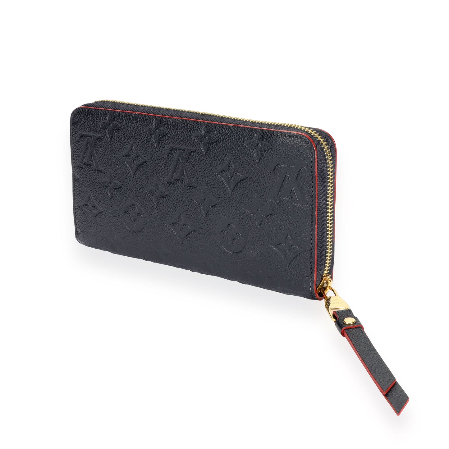 Louis Vuitton Louis Vuitton Marine Rouge Monogram Empreinte Zippy Wallet