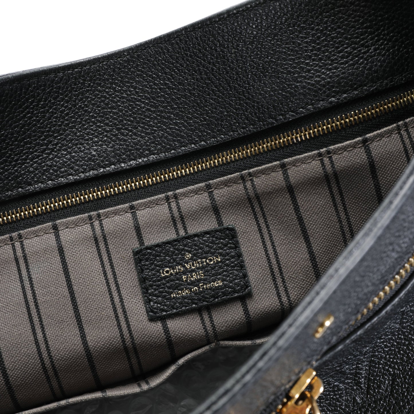 Louis Vuitton Louis Vuitton Black Monogram Empreinte Spontini Bag