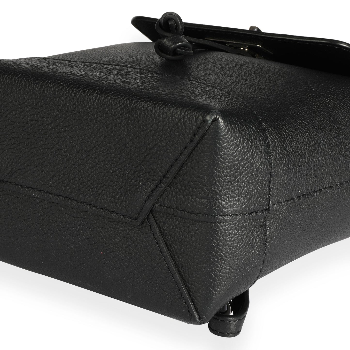 Louis Vuitton Louis Vuitton Black Calfskin Lockme Mini Backpack