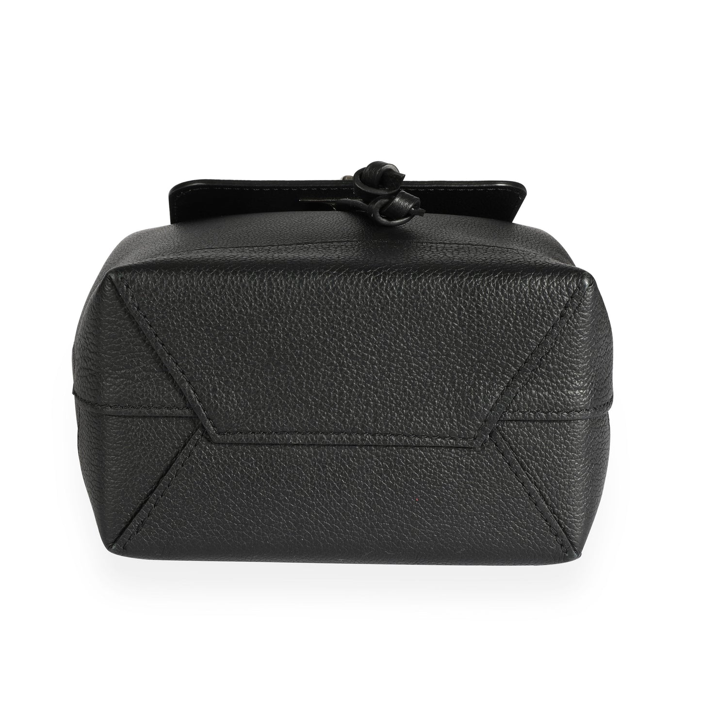 Louis Vuitton Louis Vuitton Black Calfskin Lockme Mini Backpack