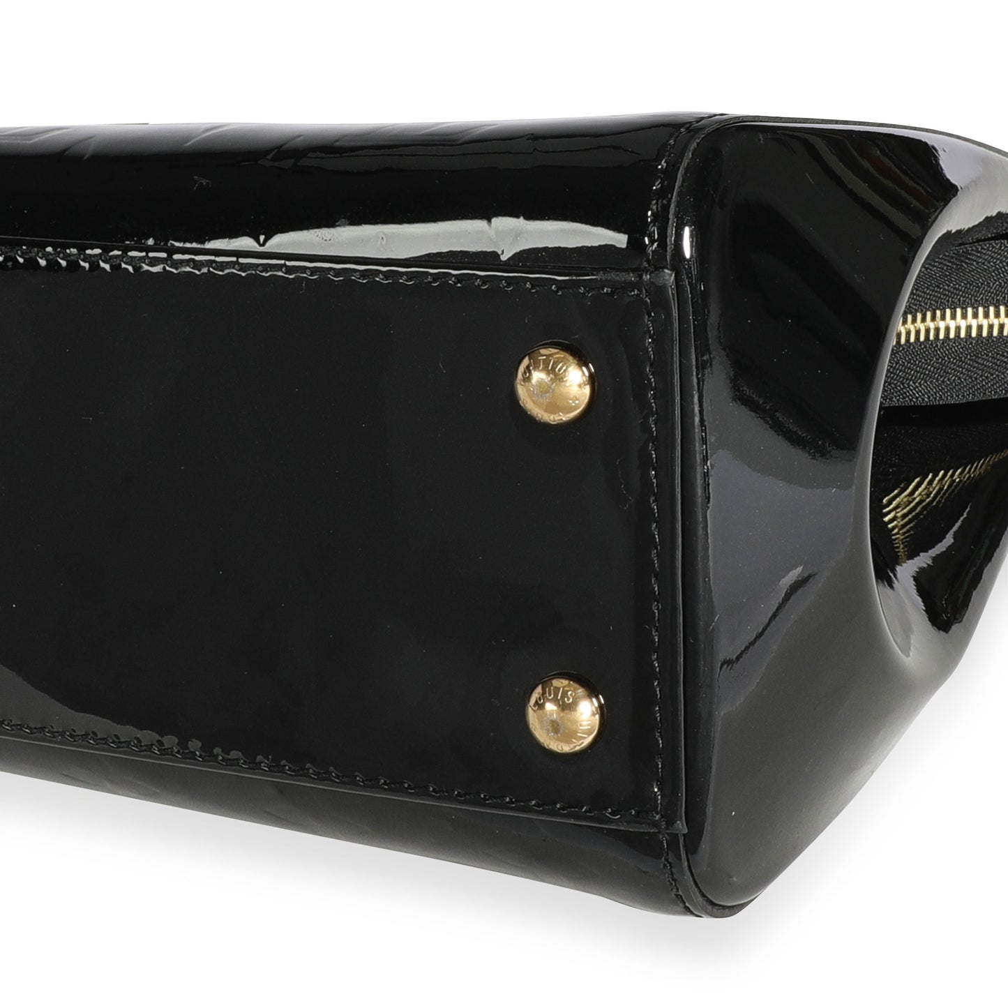 Louis Vuitton Louis Vuitton Black Monogram Vernis Brea NM MM