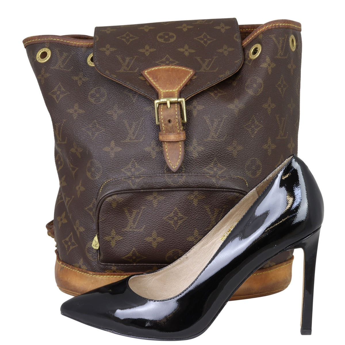 Louis Vuitton Montsouris MM Monogram Backpack