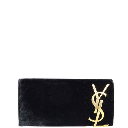 Saint Laurent Velvet Smoking Clutch