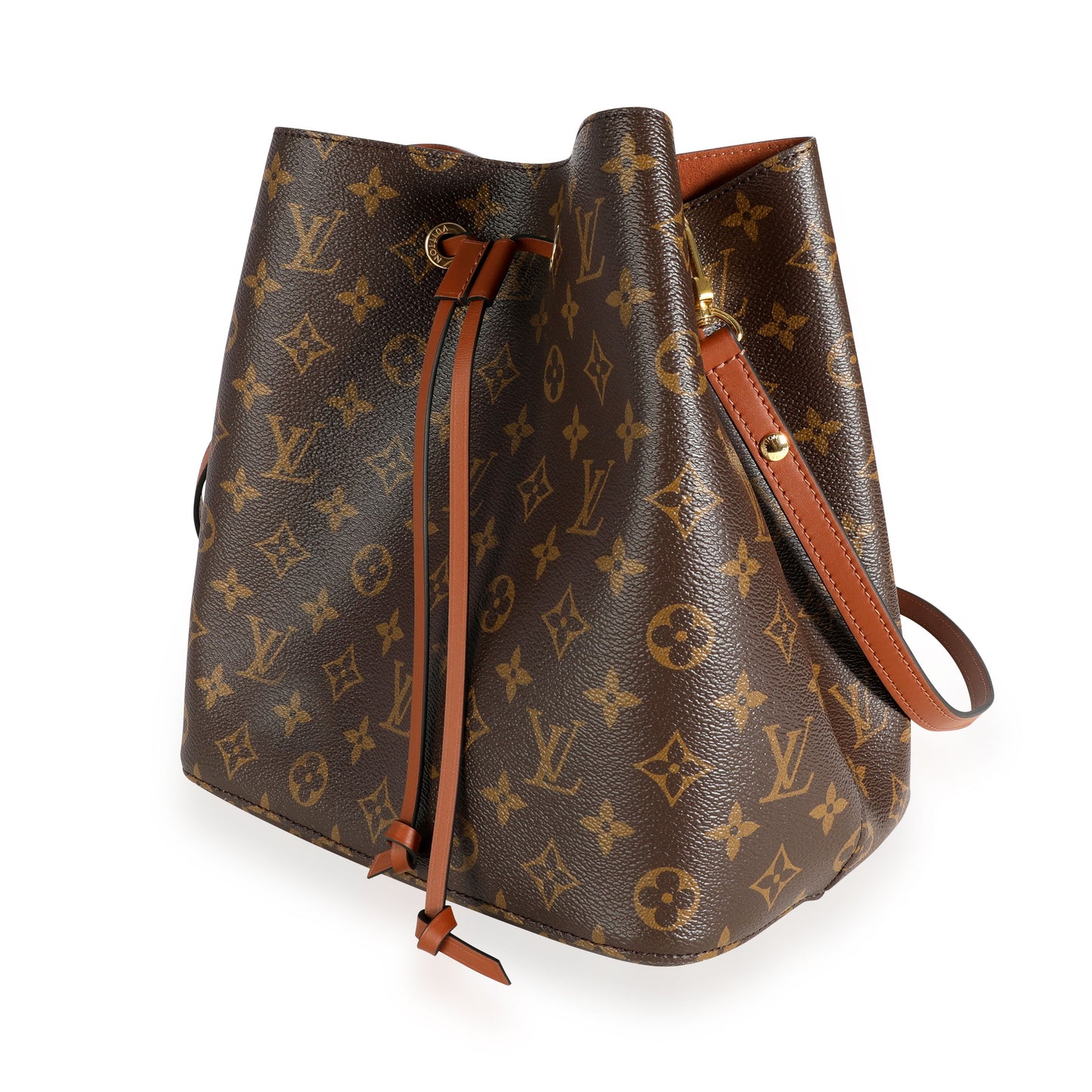 Louis Vuitton Louis Vuitton Monogram Canvas & Caramel Leather NéoNoé MM