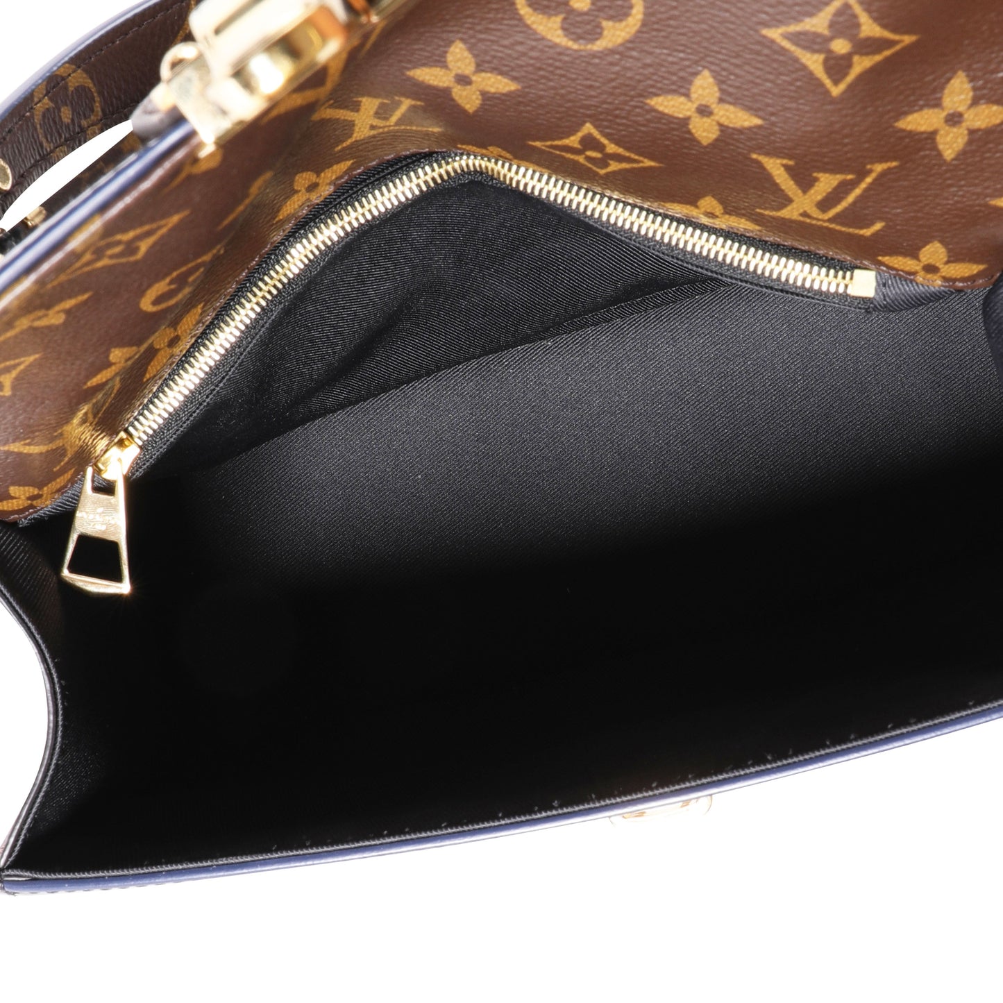 Louis Vuitton Louis Vuitton Black Miroir Vernis & Monogram Canvas Cherrywood PM