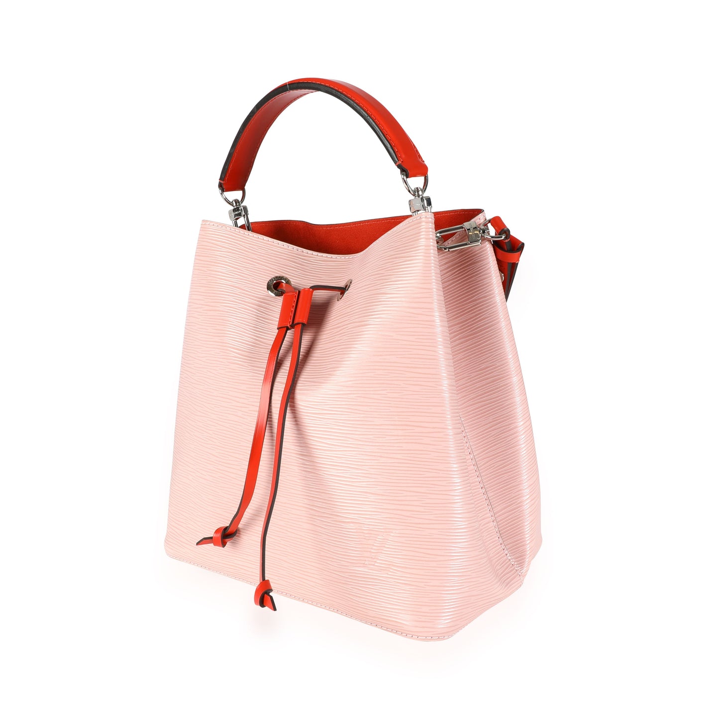 Louis Vuitton Louis Vuitton Rose Ballerine & Orange Epi NéoNoé