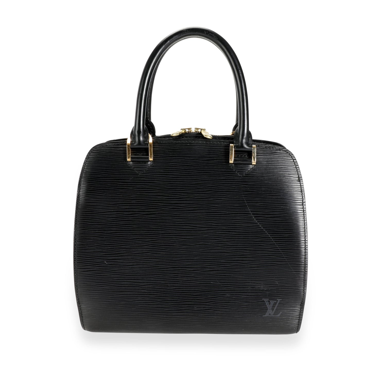 Louis Vuitton Louis Vuitton Black Epi Leather Pont Neuf PM