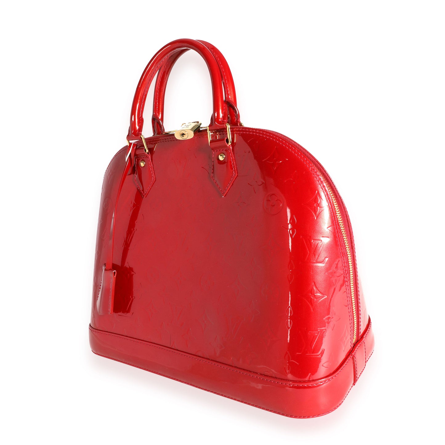 Louis Vuitton Louis Vuitton Cerise Monogram Vernis Alma MM
