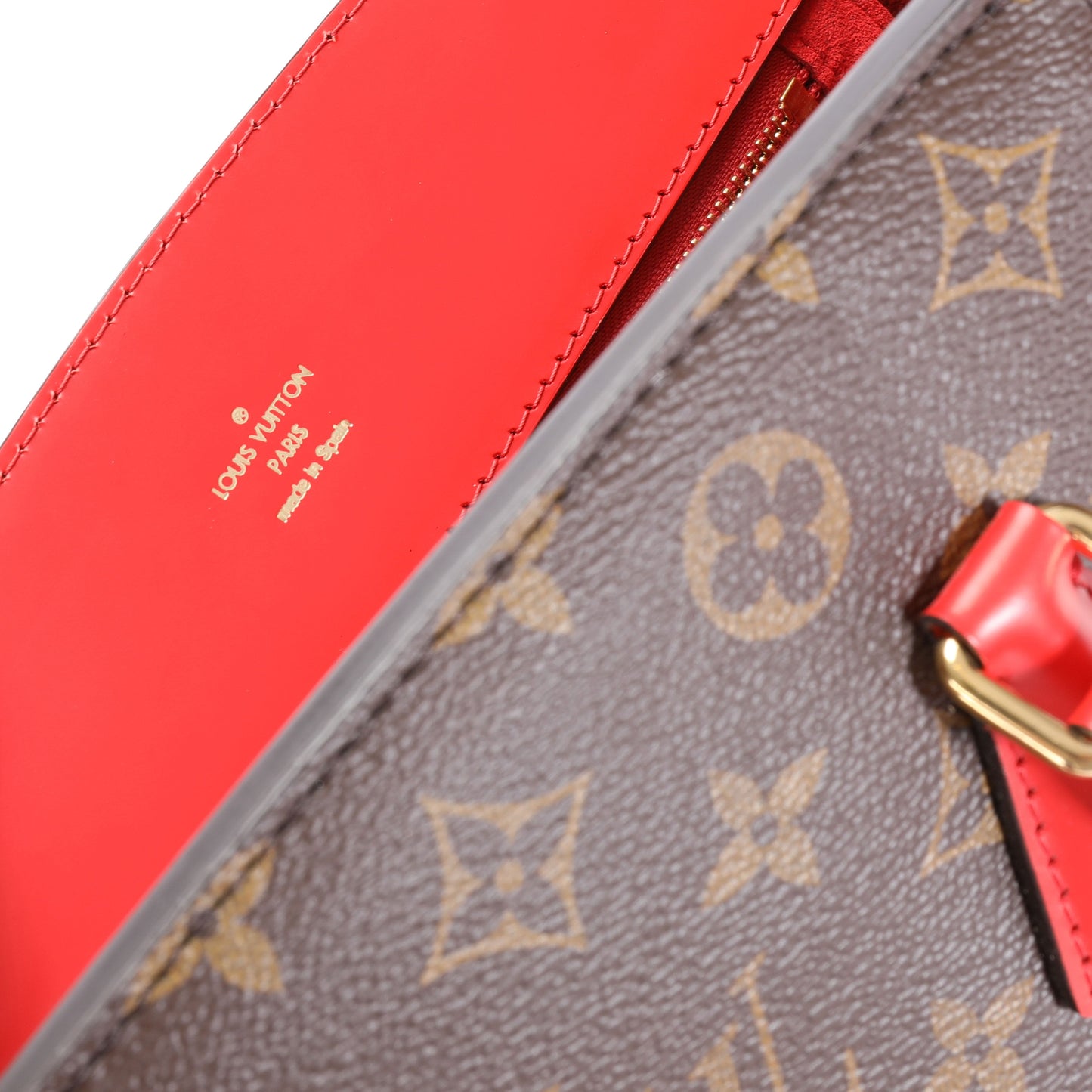 Louis Vuitton Louis Vuitton Coquelicot & Monogram Canvas Phenix PM