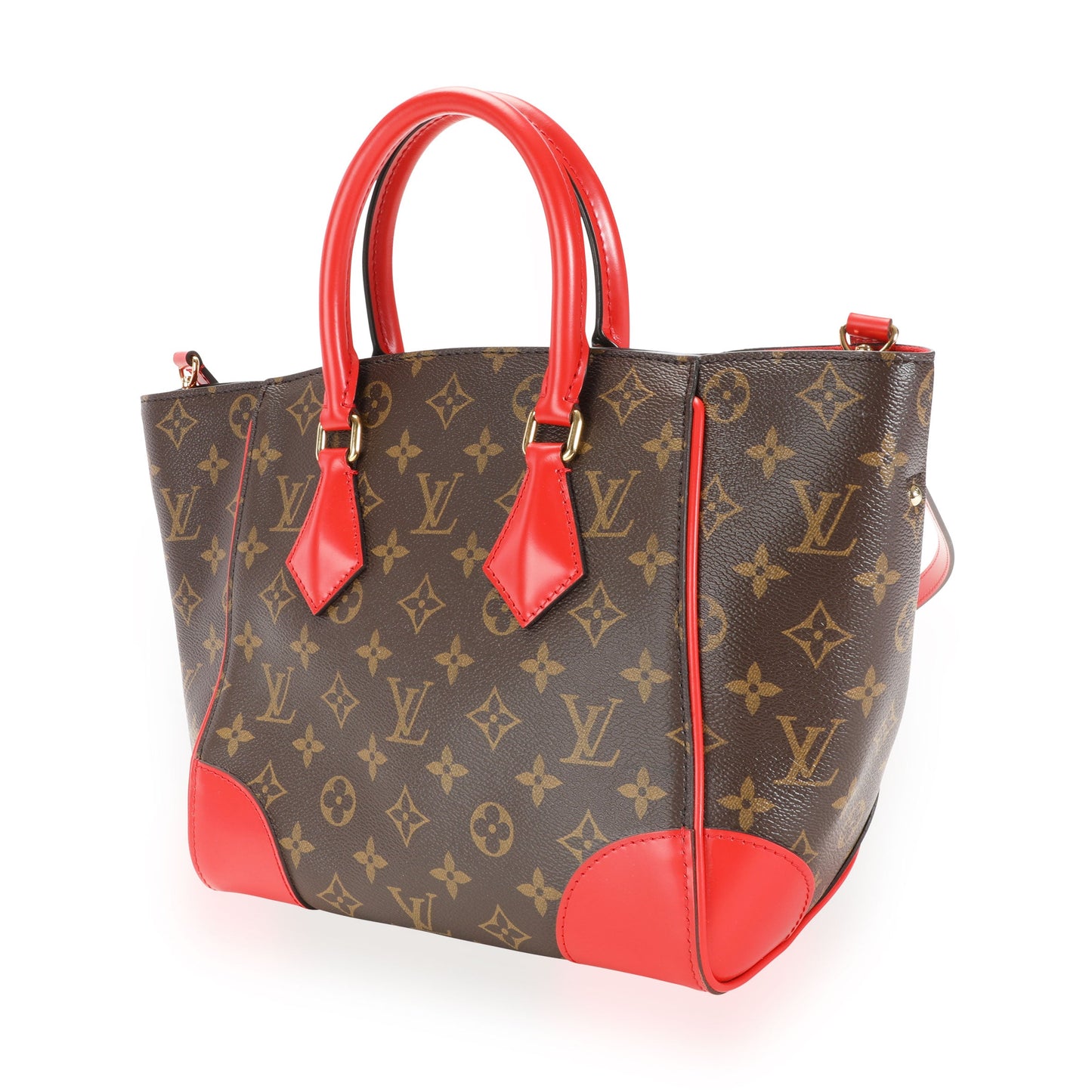 Louis Vuitton Louis Vuitton Coquelicot & Monogram Canvas Phenix PM