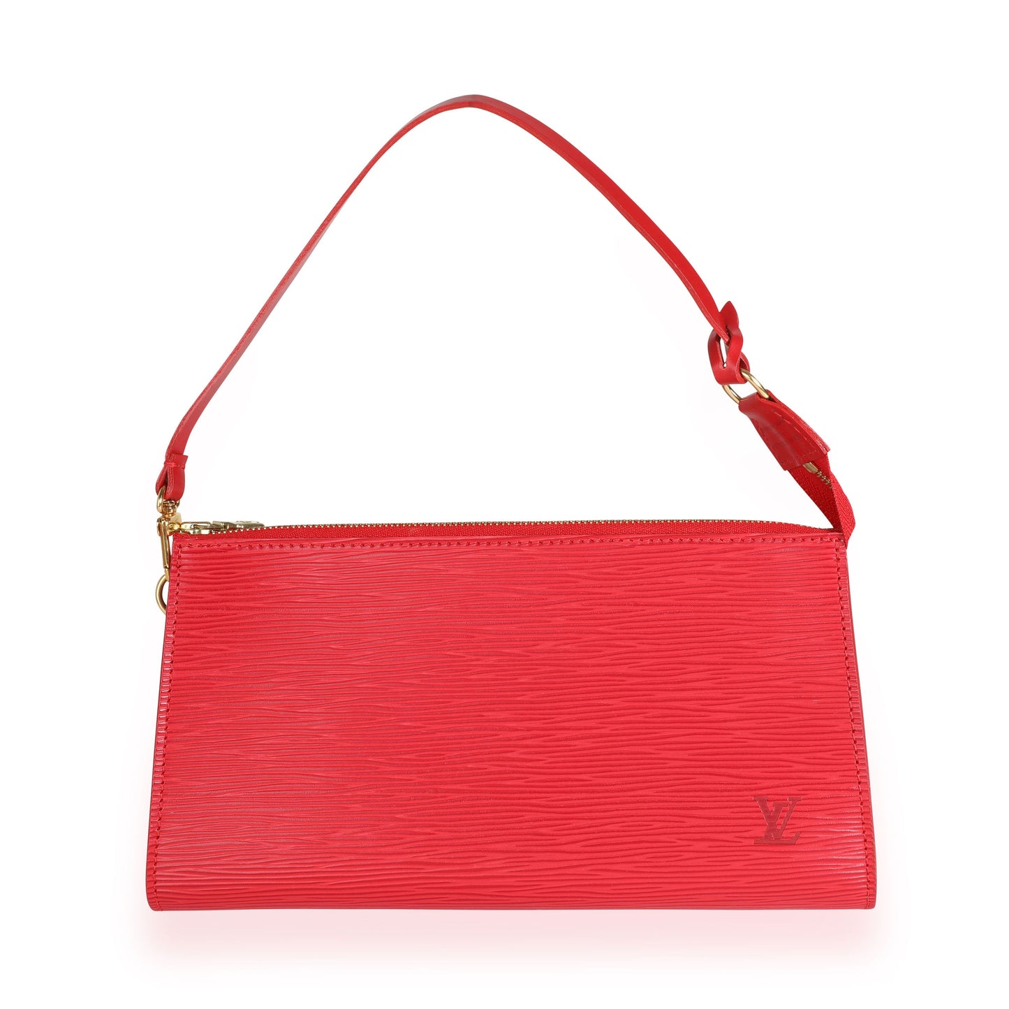 Louis Vuitton Louis Vuitton Coquelicot Epi Leather Pochette Accessoires 24