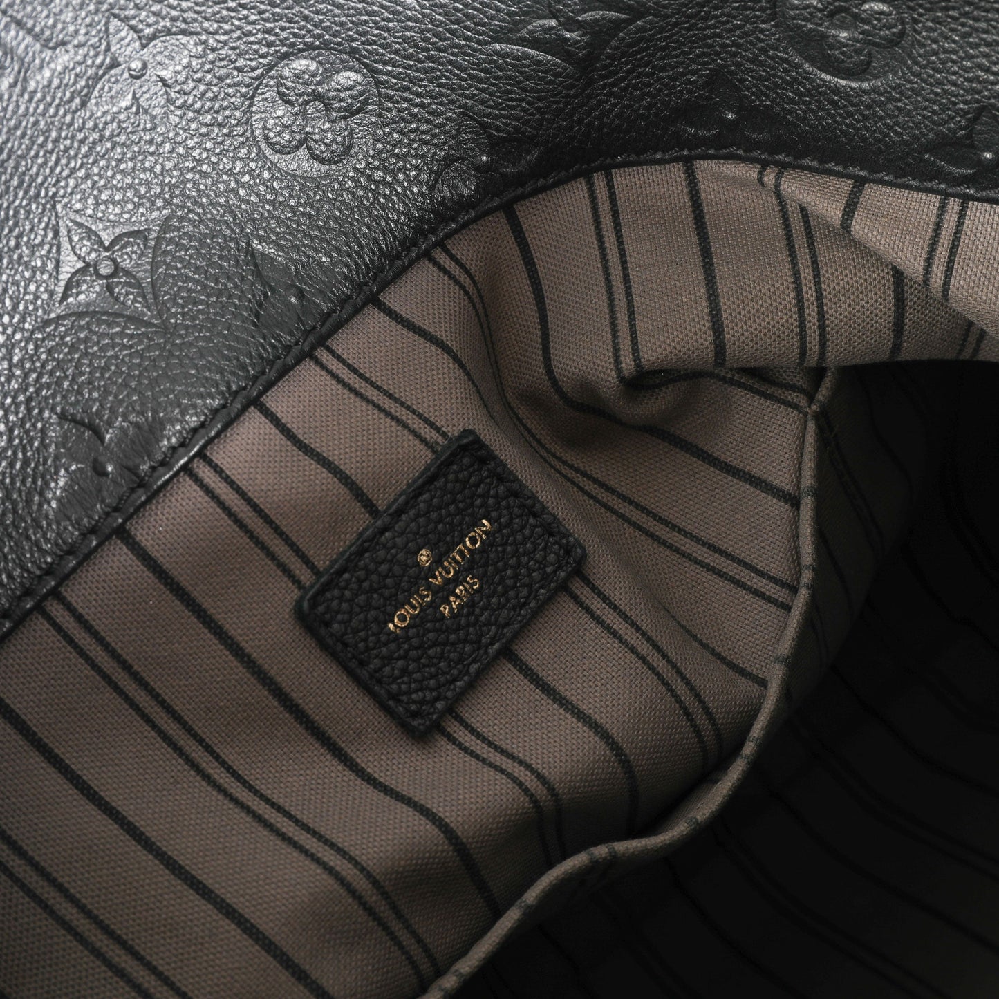 Louis Vuitton Louis Vuitton Black Monogram Empreinte Artsy MM