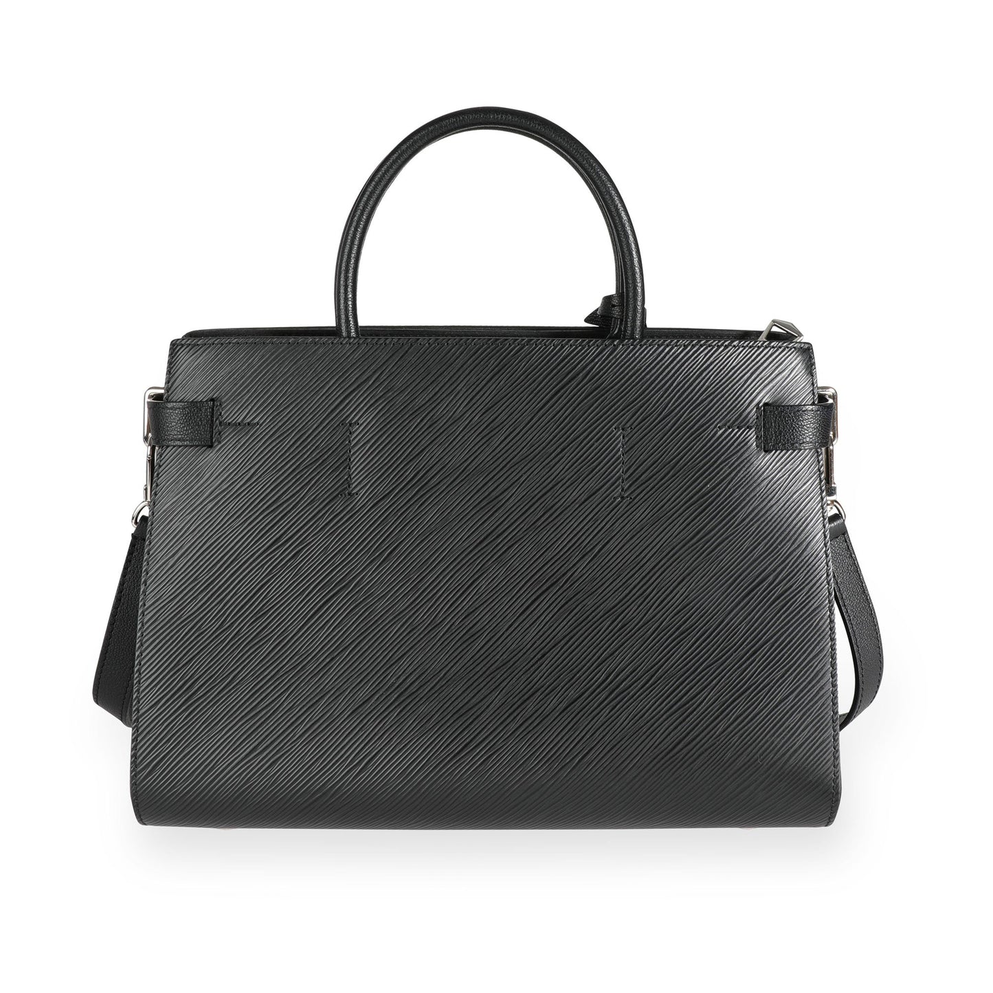 Louis Vuitton Louis Vuitton Black Epi Leather Twist Tote