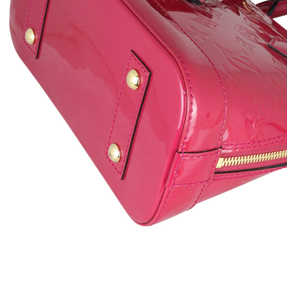 Louis Vuitton Alma BB Monogram Vernis | Hot Pink