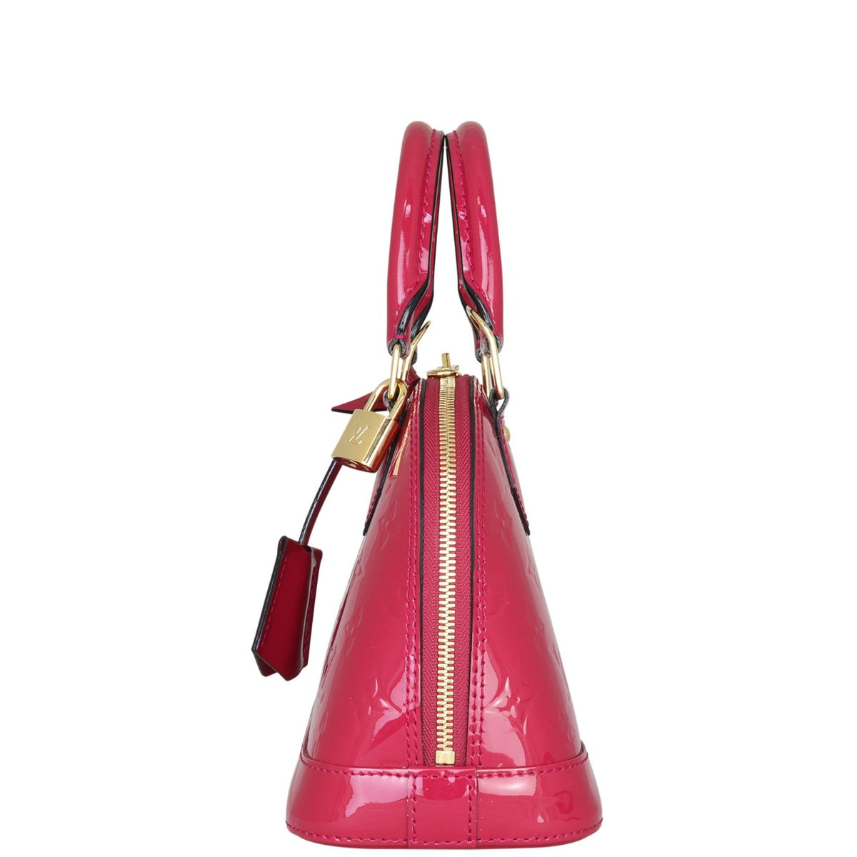 Louis Vuitton Alma BB Monogram Vernis | Hot Pink