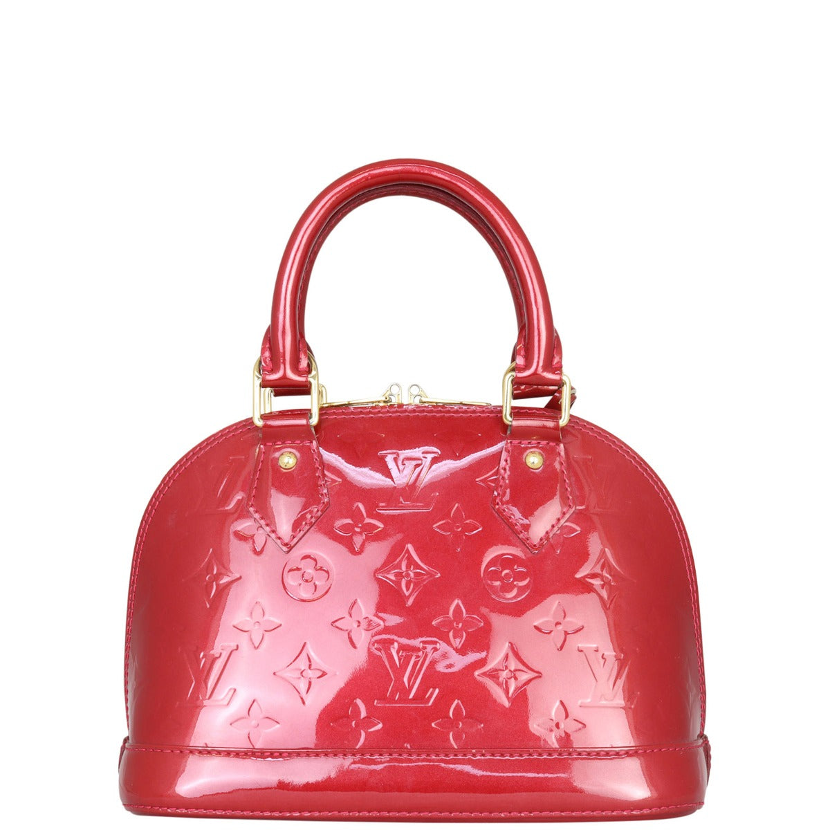 Louis Vuitton Alma BB Monogram Vernis | Pomme D'Amour