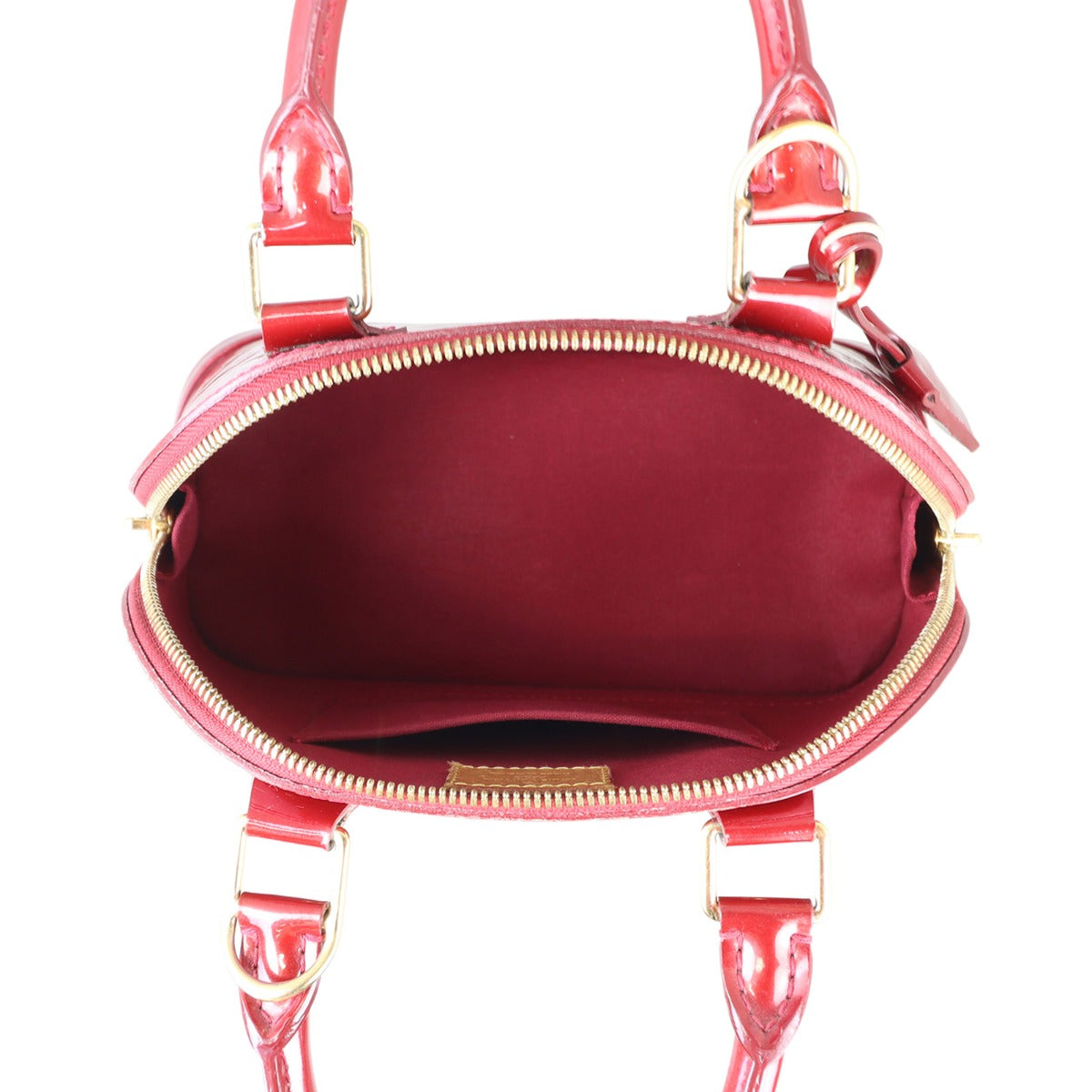 Louis Vuitton Alma BB Monogram Vernis | Pomme D'Amour