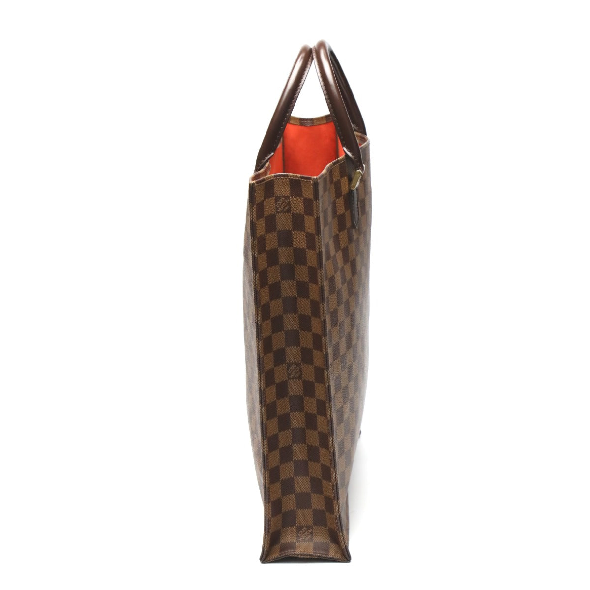 LOUIS VUITTON Handbag N51140 Damier canvas Ebene Tote Bag Damier Sac Plat unisex(Unisex)
