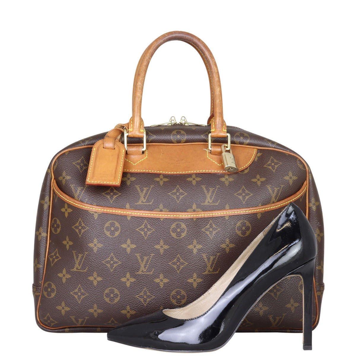 Louis Vuitton Deauville Bowling Vanity Monogram