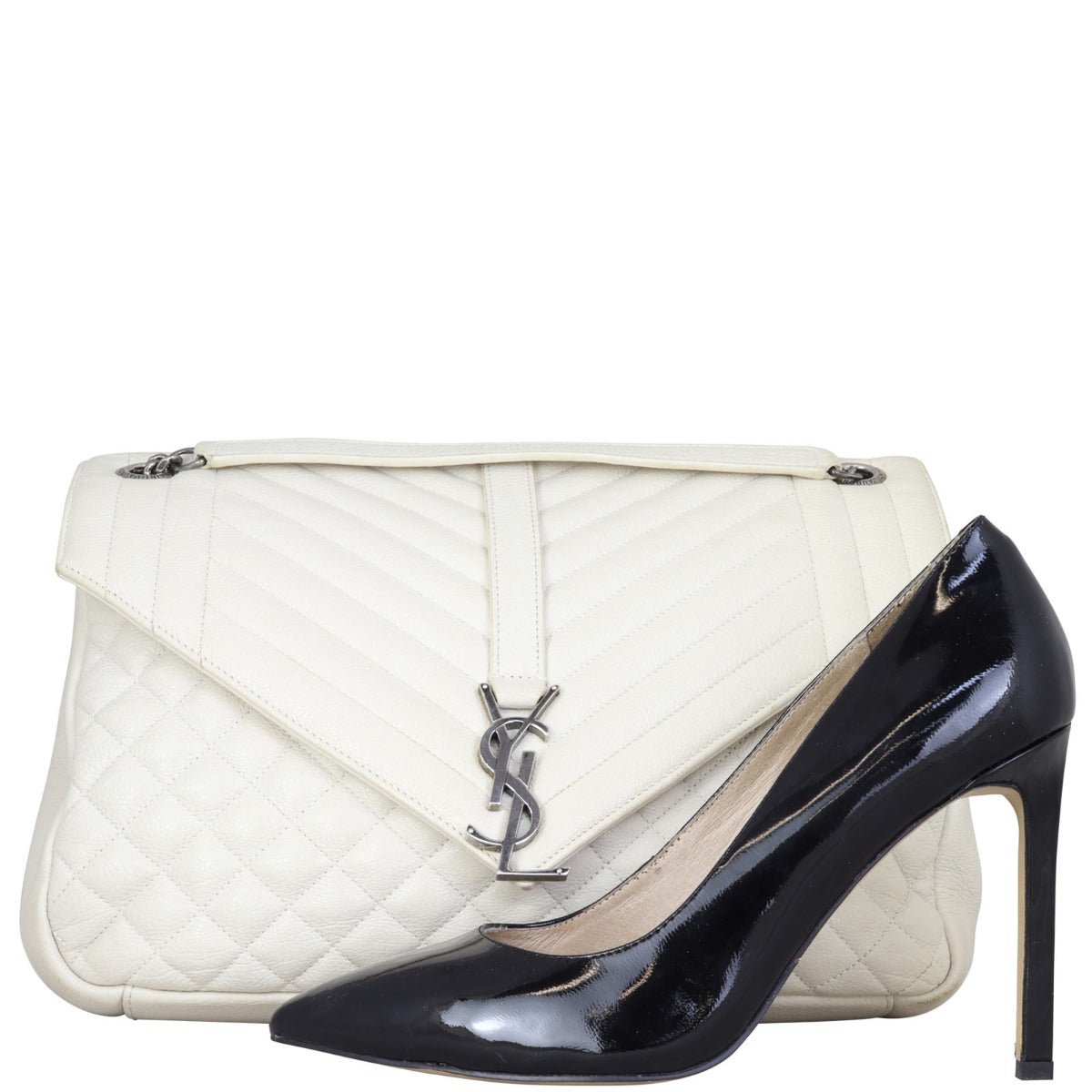 Saint Laurent Tri-Quilt Soft Envelope Bag Large