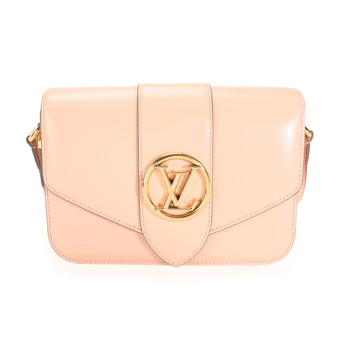 Louis Vuitton Louis Vuitton Rose Himalaya Calfskin LV Pont 9