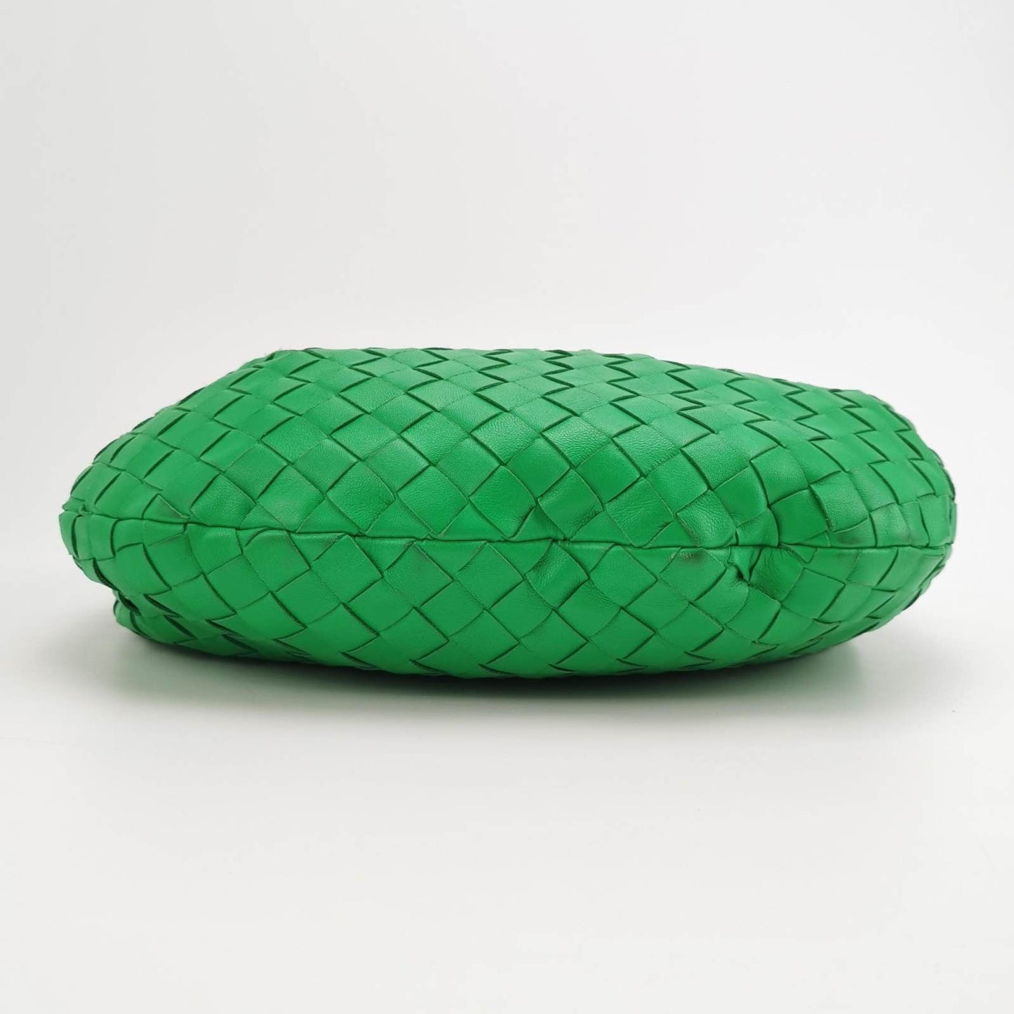Bottega Veneta Teen Jodie Leather Green Medium