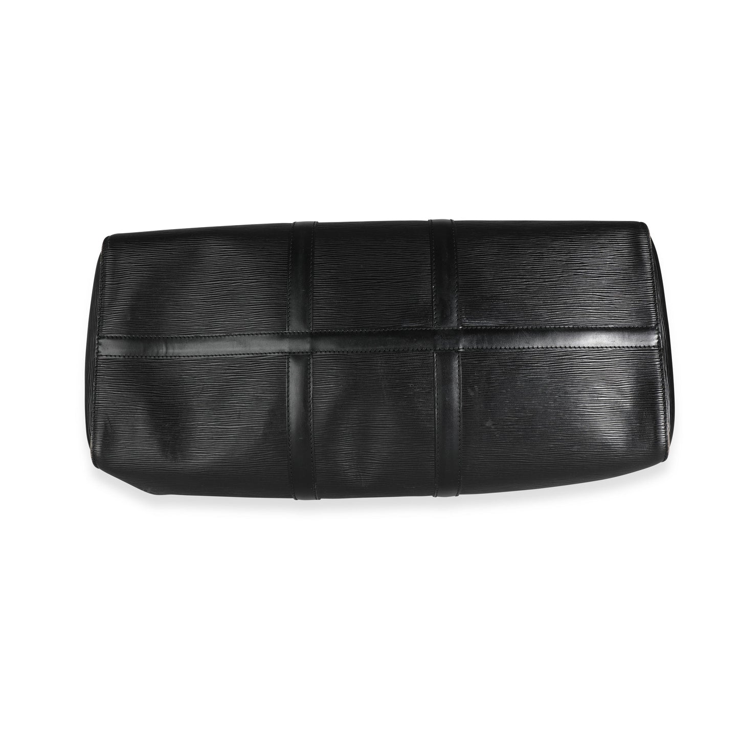 Louis Vuitton Louis Vuitton Black Epi Leather Keepall 50