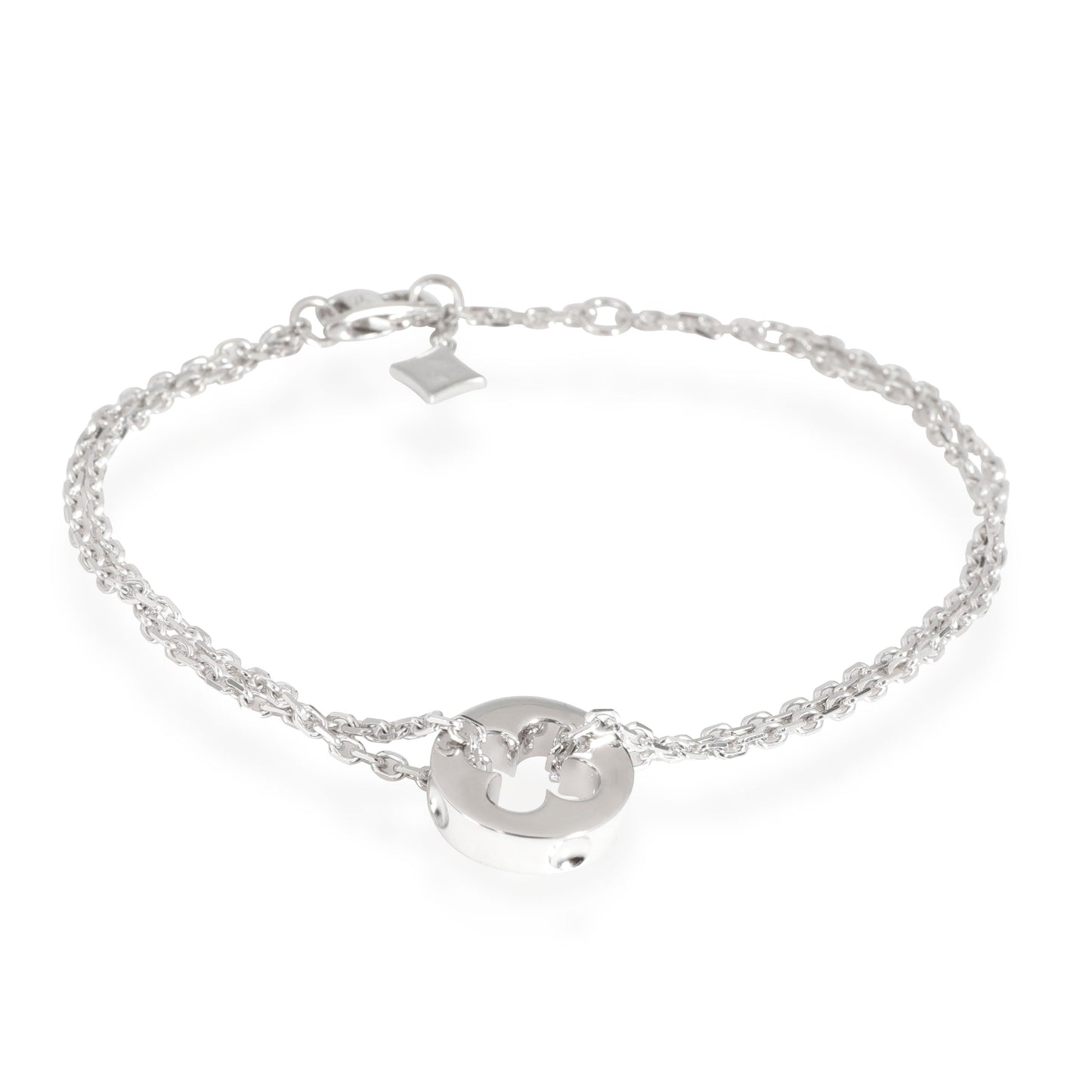 Louis Vuitton Louis Vuitton  Empreinte Chain Bracelet in 18k White Gold