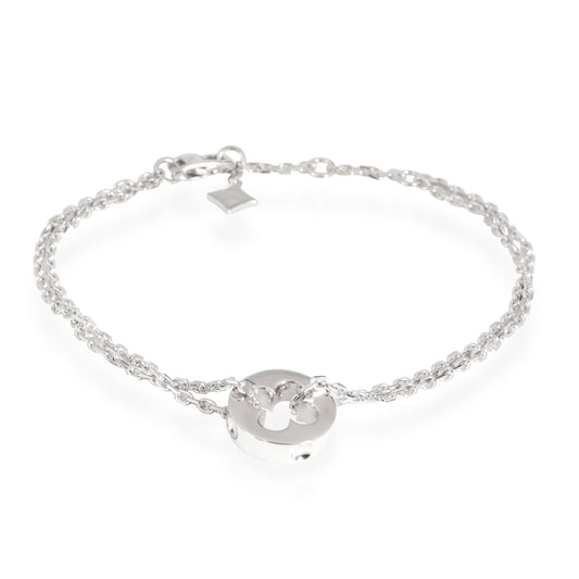 Louis Vuitton Louis Vuitton  Empreinte Chain Bracelet in 18k White Gold