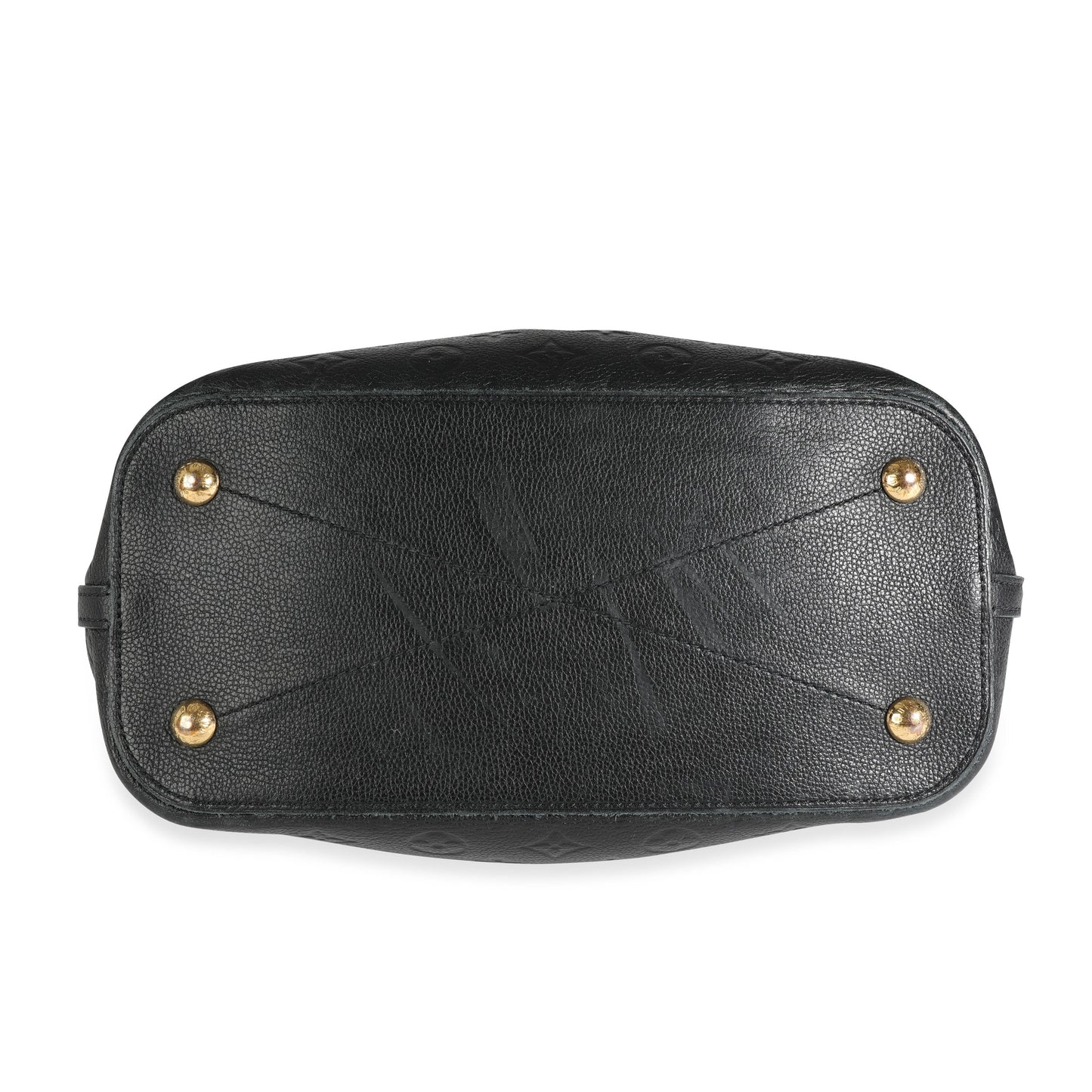 Louis Vuitton Louis Vuitton Black Monogram Empreinte Mazarine MM