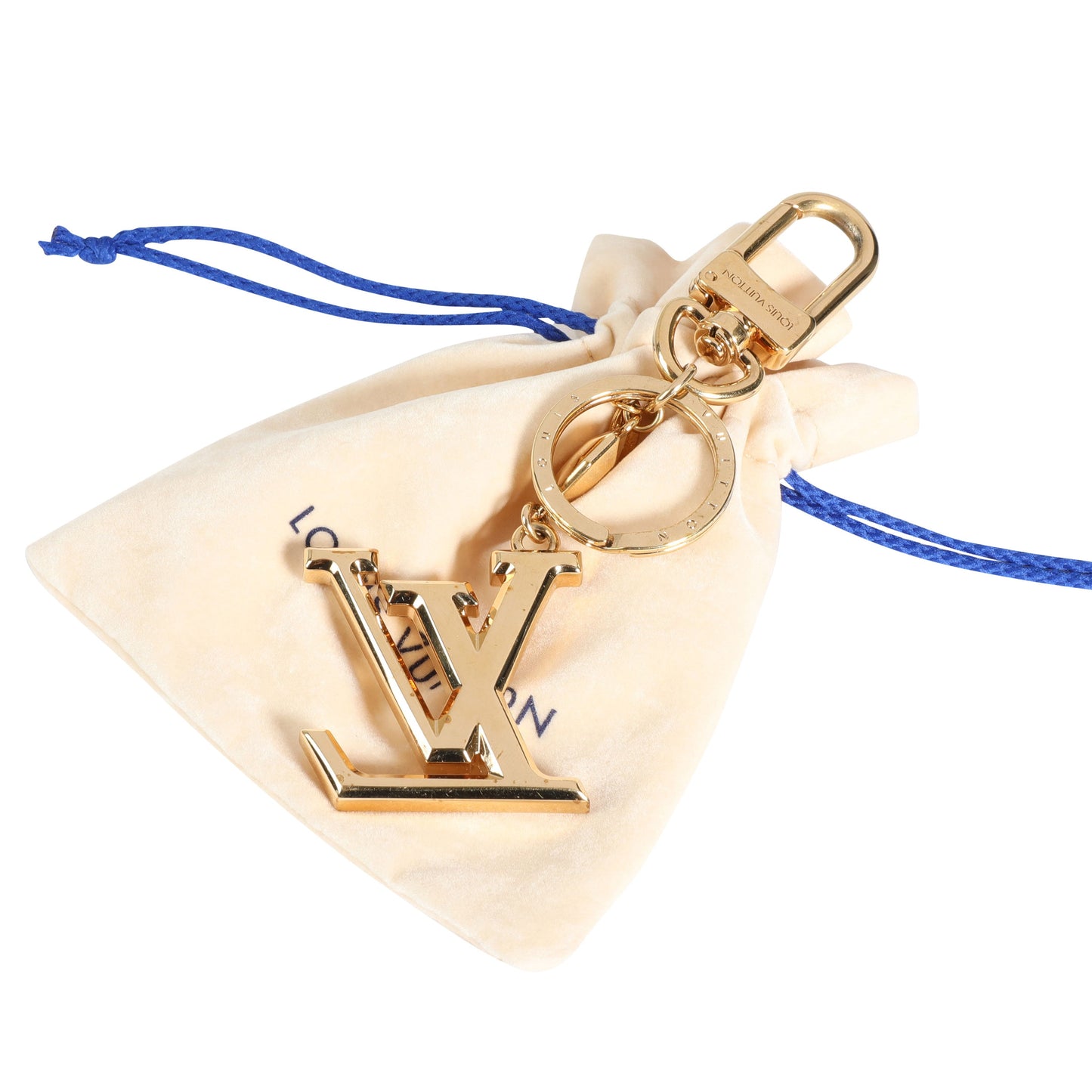 Louis Vuitton Louis Vuitton Gold Facettes Bag Charm & Key Holder