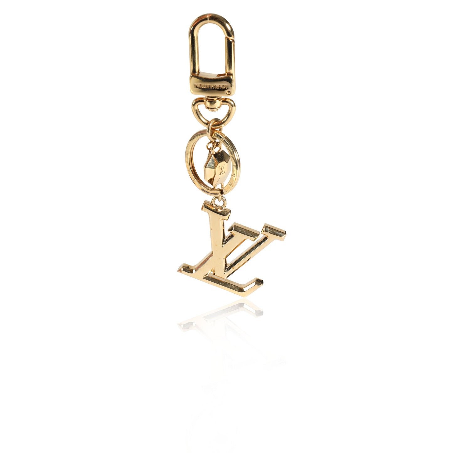 Louis Vuitton Louis Vuitton Gold Facettes Bag Charm & Key Holder