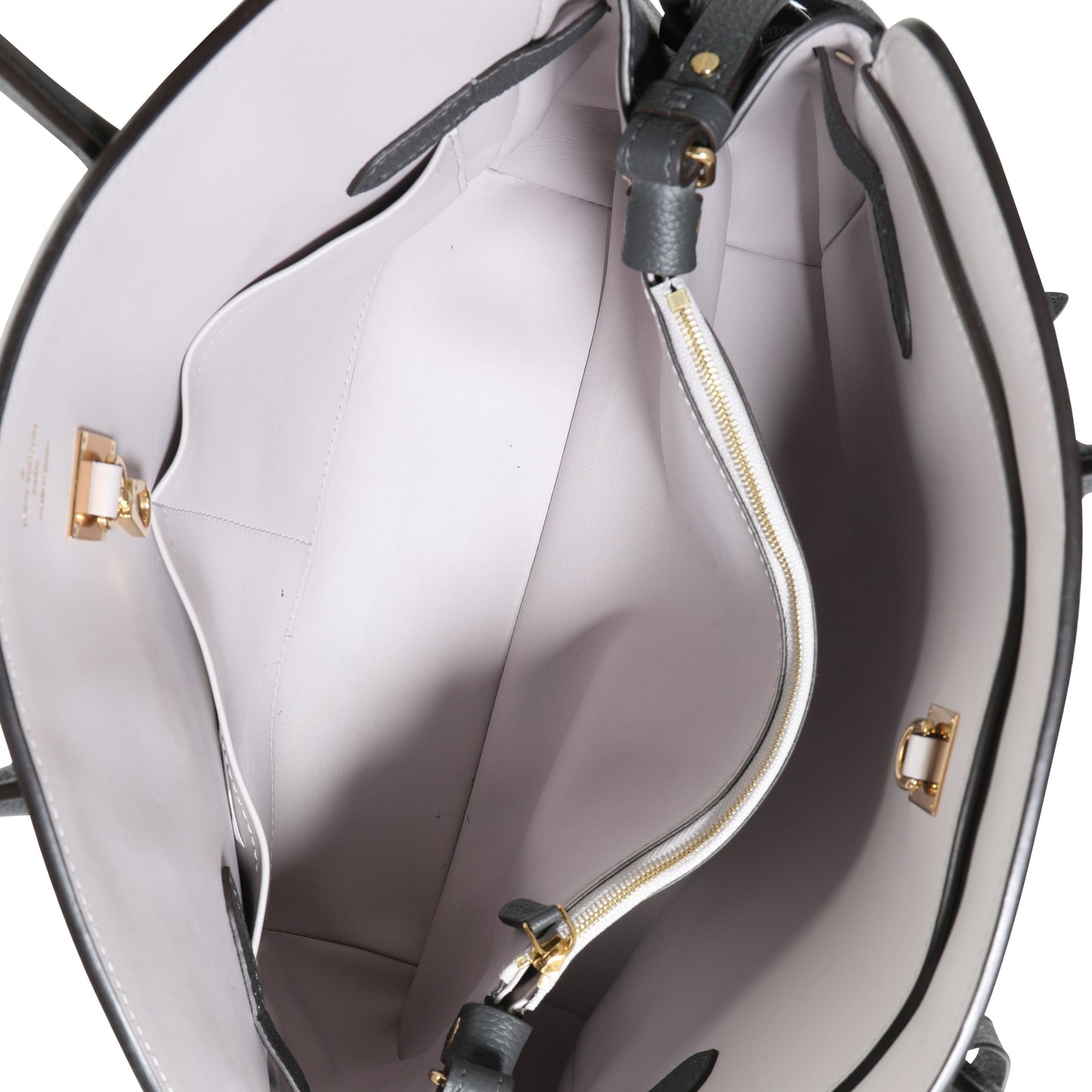 Louis Vuitton Louis Vuitton Etain Veau Nuage Calfskin Leather Milla MM Handbag