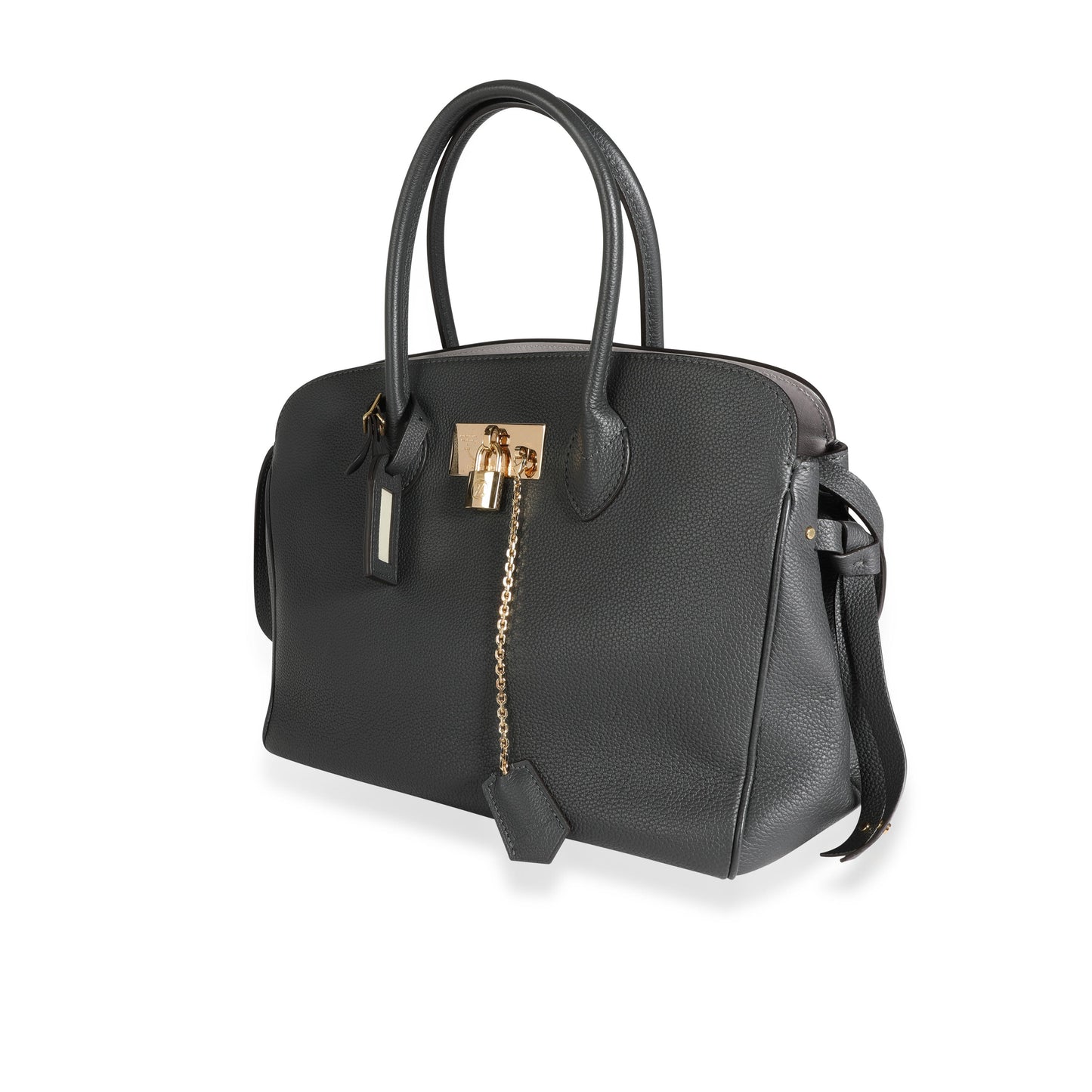Louis Vuitton Louis Vuitton Etain Veau Nuage Calfskin Leather Milla MM Handbag