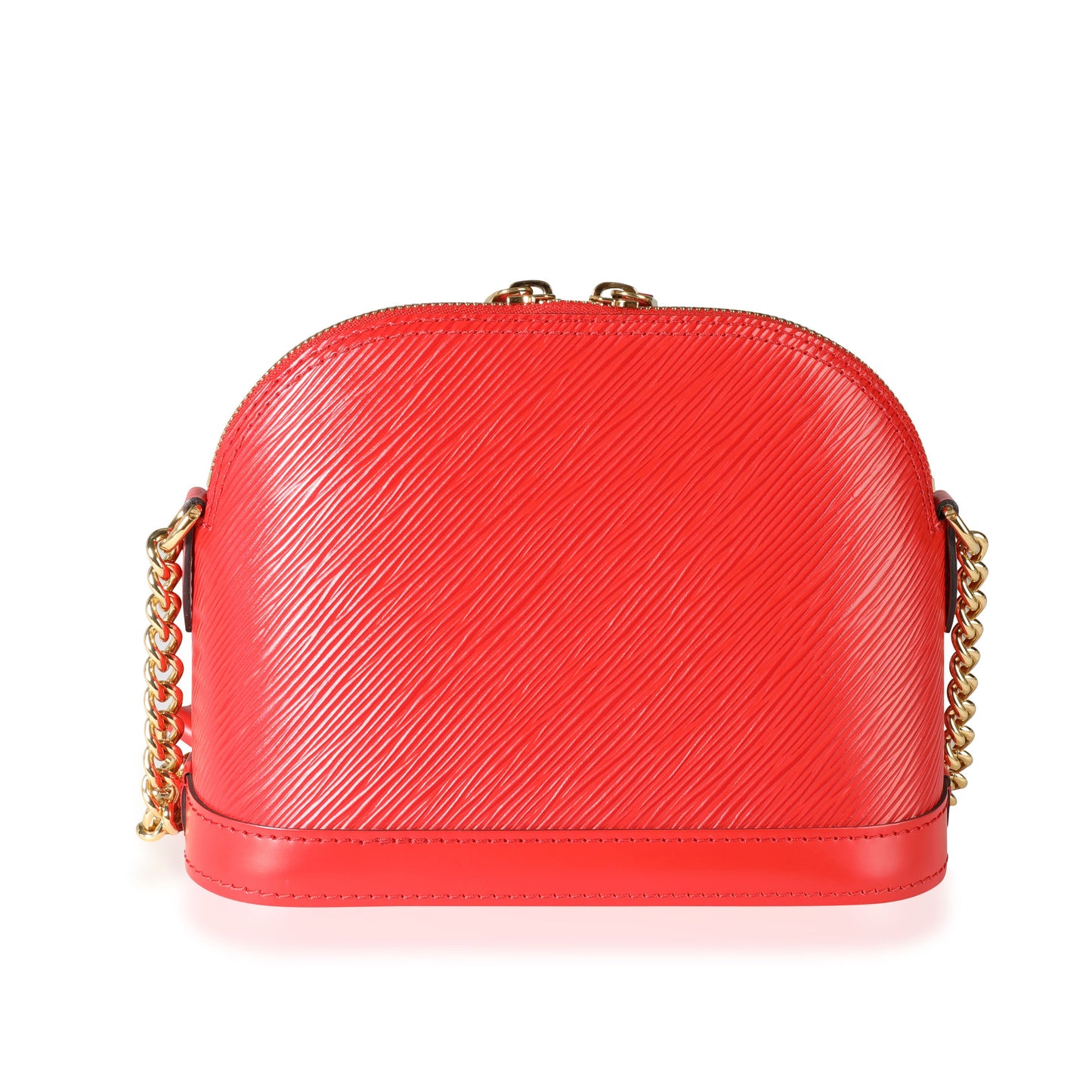Louis Vuitton Louis Vuitton Rouge Epi Leather Alma Mini