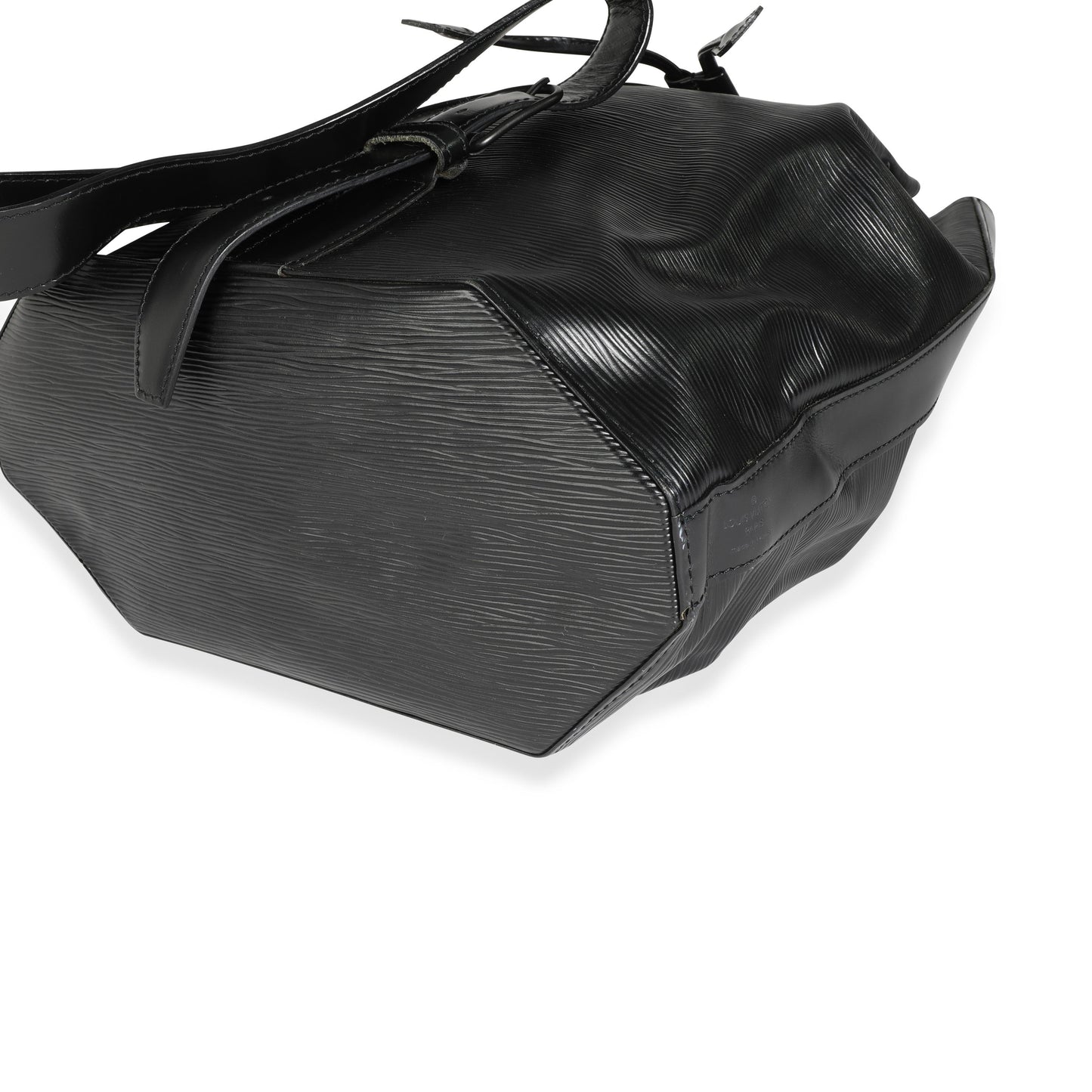 Louis Vuitton Louis Vuitton Vintage Black Epi Leather Sac a Dos Drawstring Sling Backpack