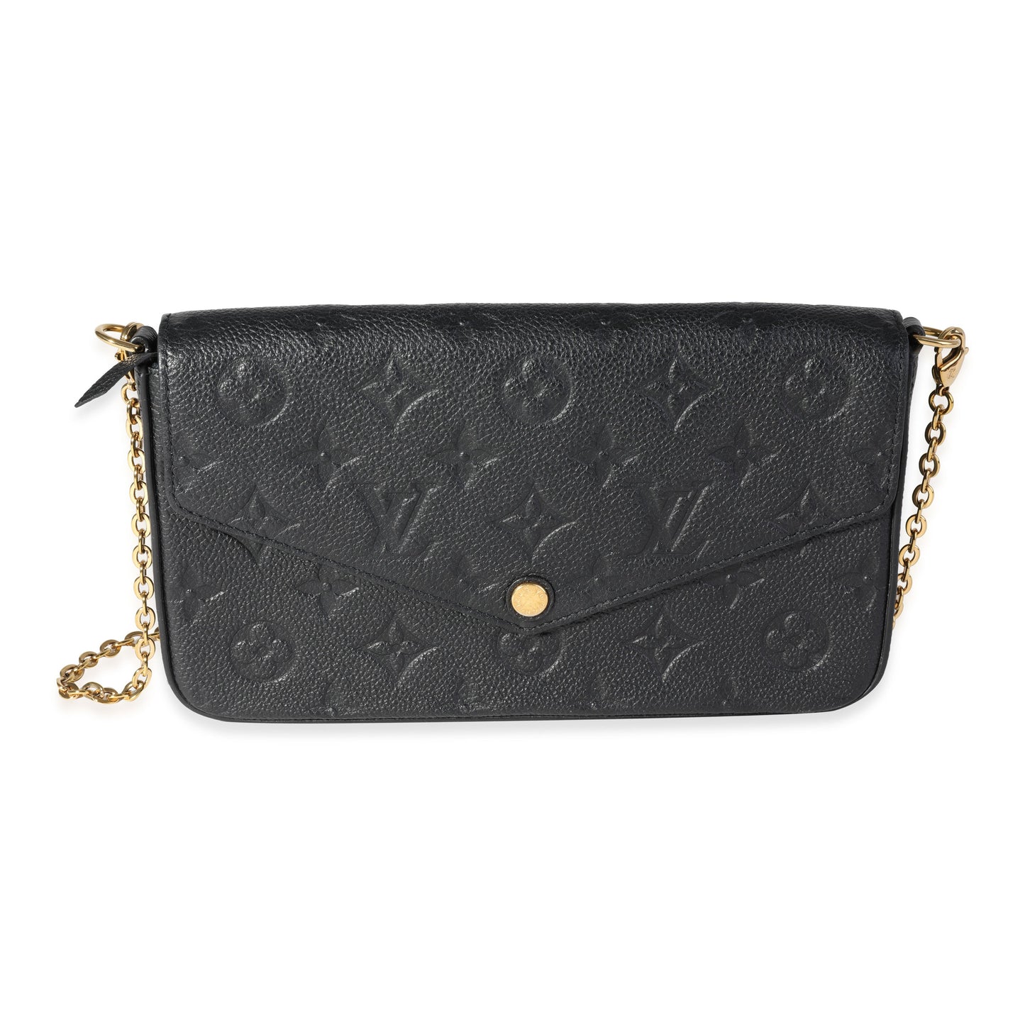 Louis Vuitton Louis Vuitton Black Monogram Empreinte Félicie Pochette